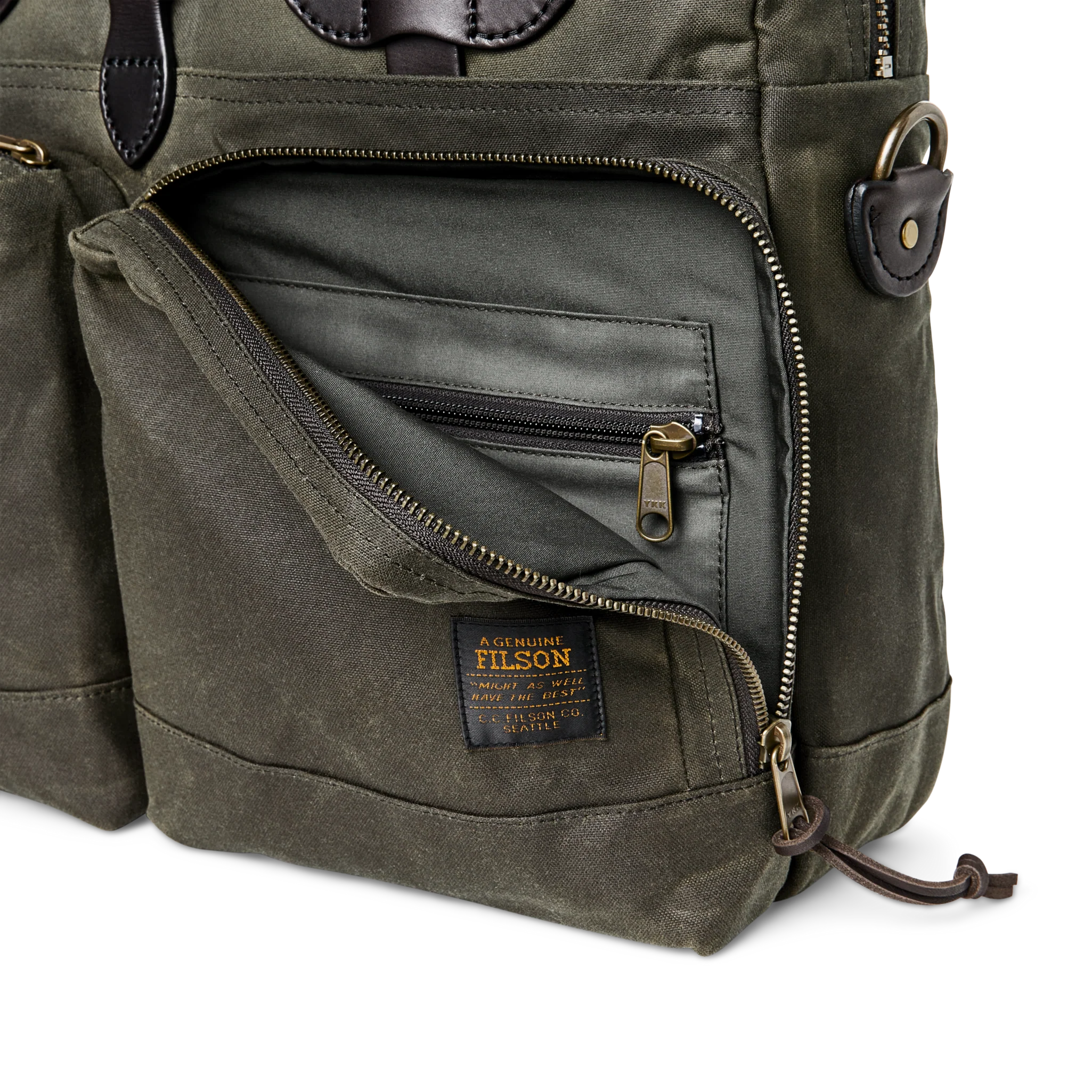 24 Hour Tin Cloth Briefcase - FILSON OUTLET
