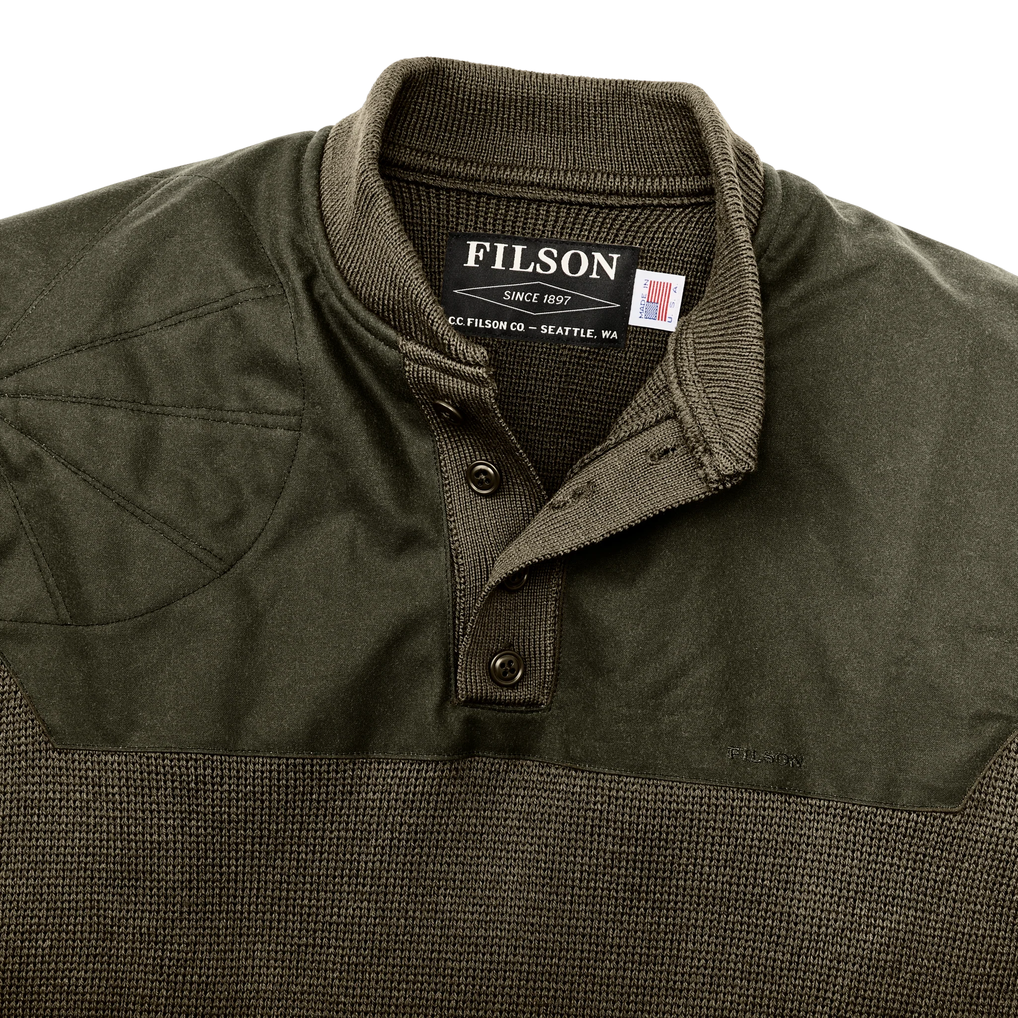 Henley Guide Sweater - FILSON OUTLET