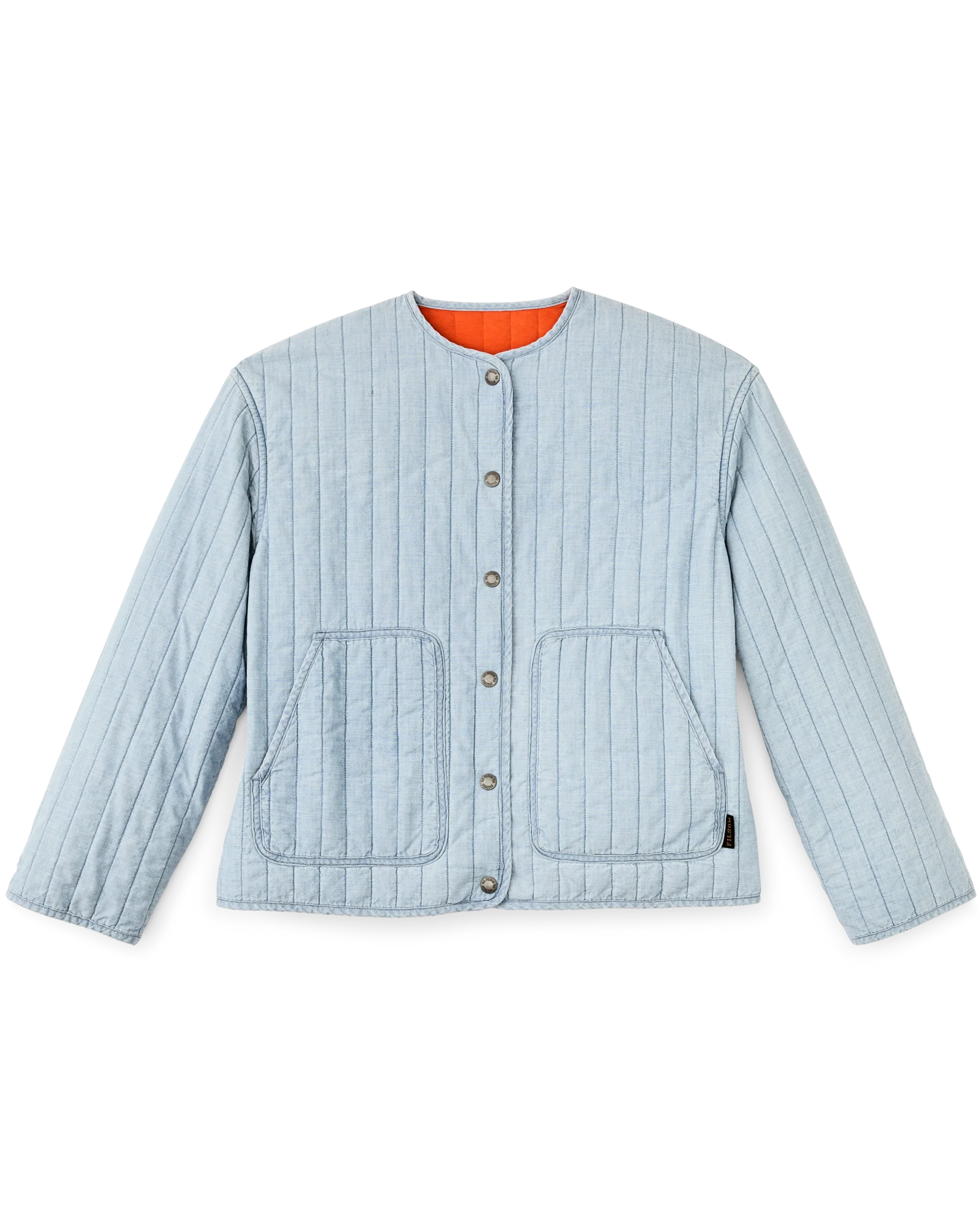 Women's Chambray Quilted Jacket - FILSON OUTLET