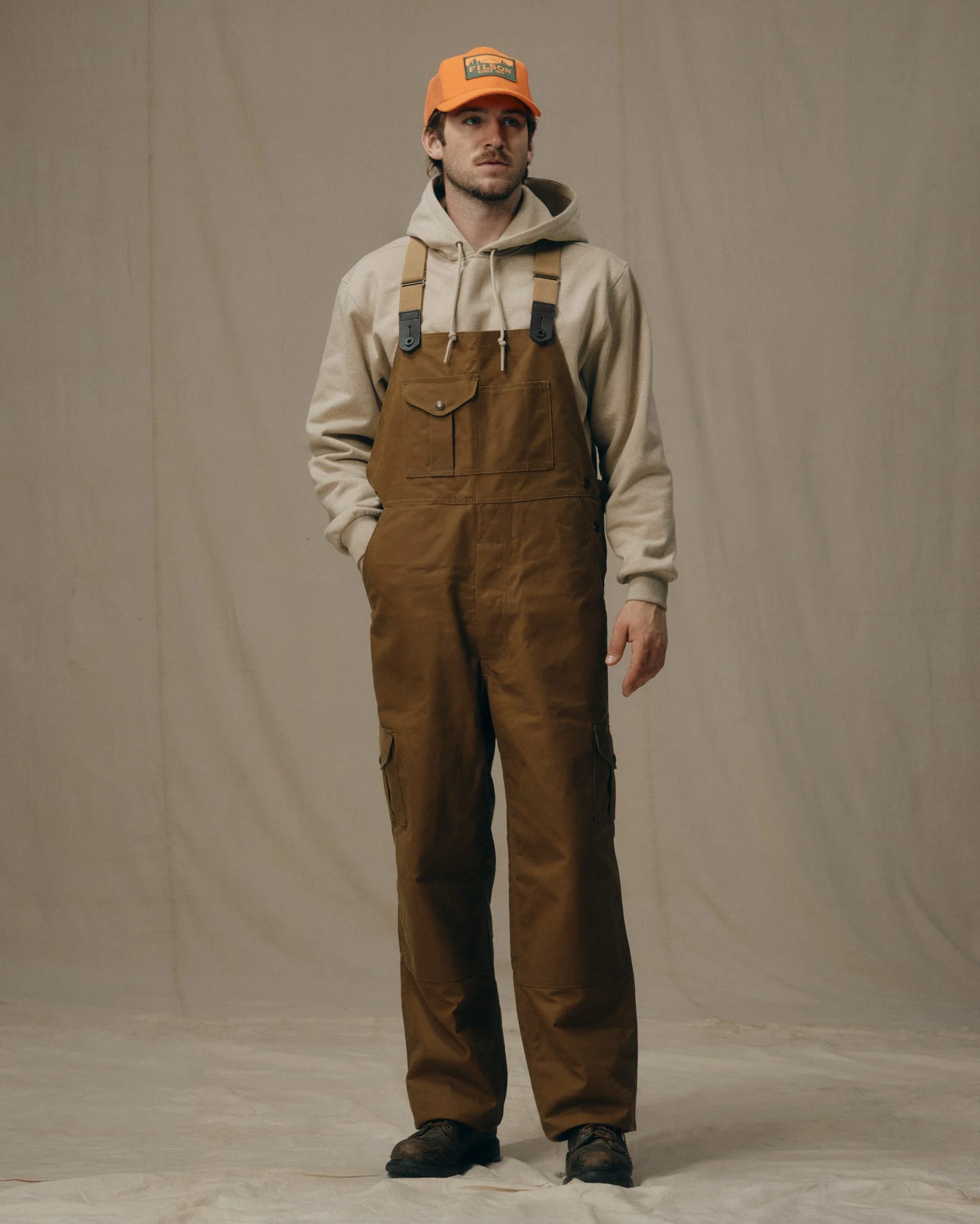 Oil Finish Double Tin Cloth Bibs - FILSON OUTLET