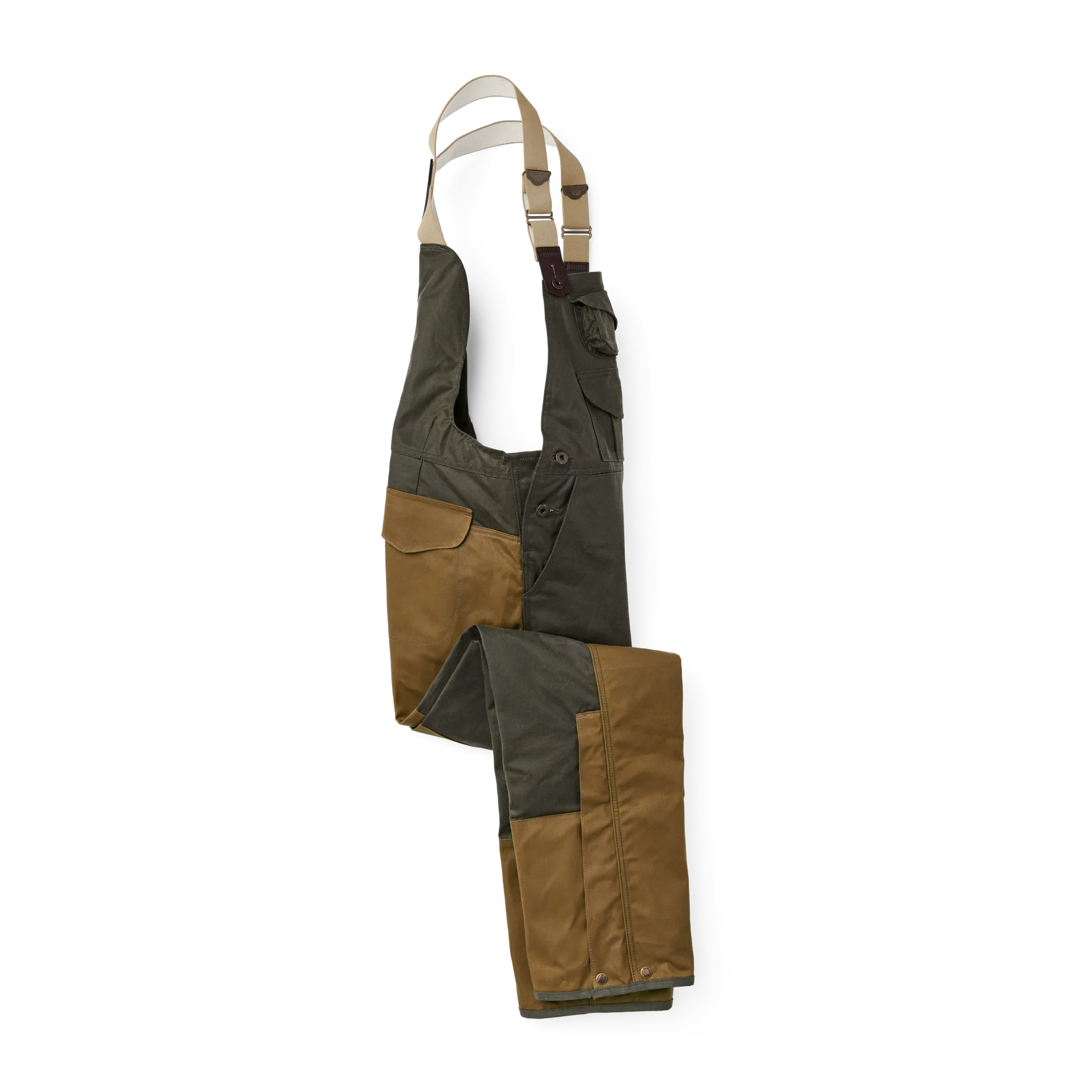 Double Hunting Bibs With Zipper - FILSON OUTLET