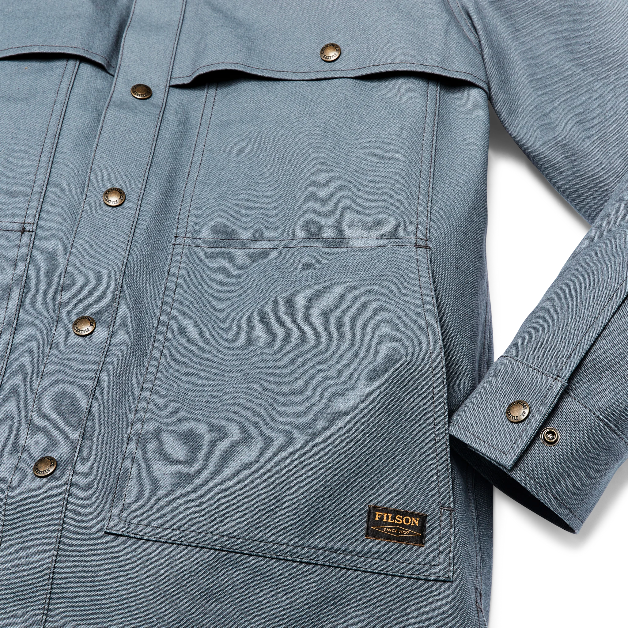 Dry Tin Cloth Forester Jac-shirt - FILSON OUTLET