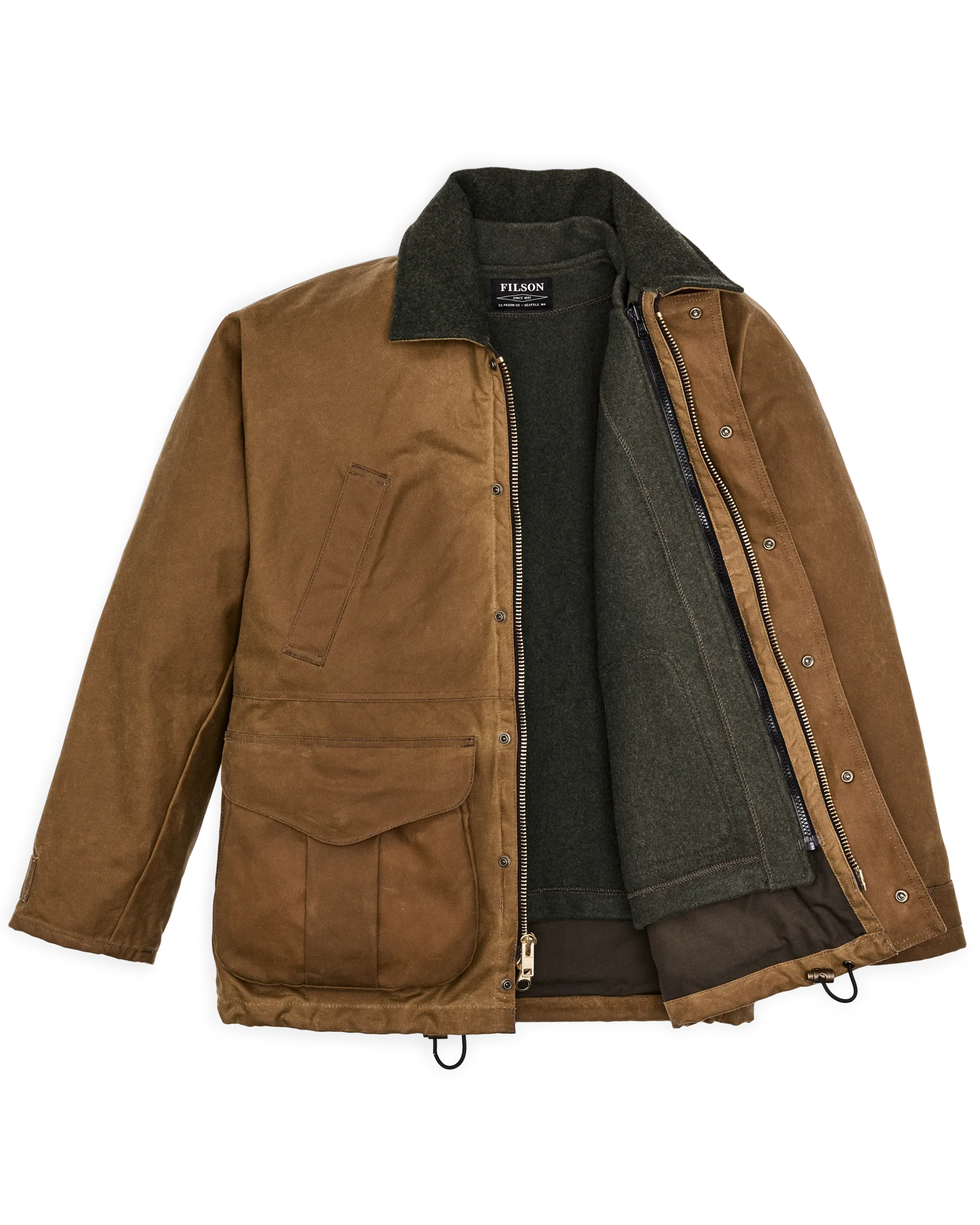 Lined Tin Cloth Field Jacket - FILSON OUTLET