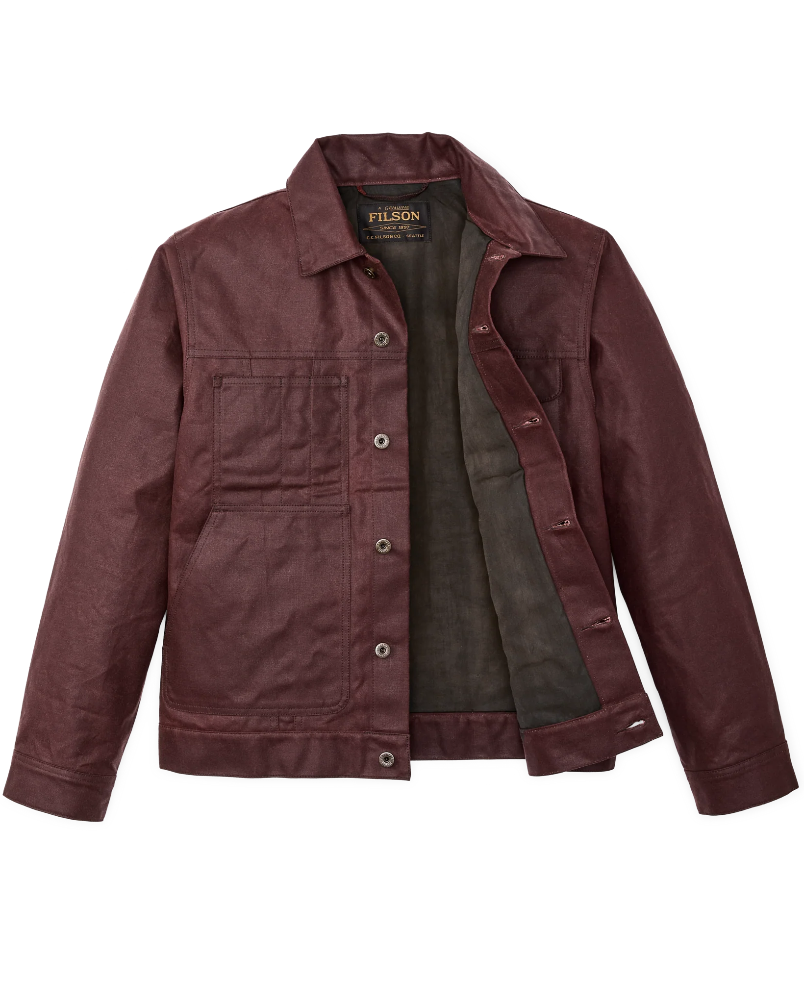 Tin Cloth Short Lined Cruiser Jacket - FILSON OUTLET