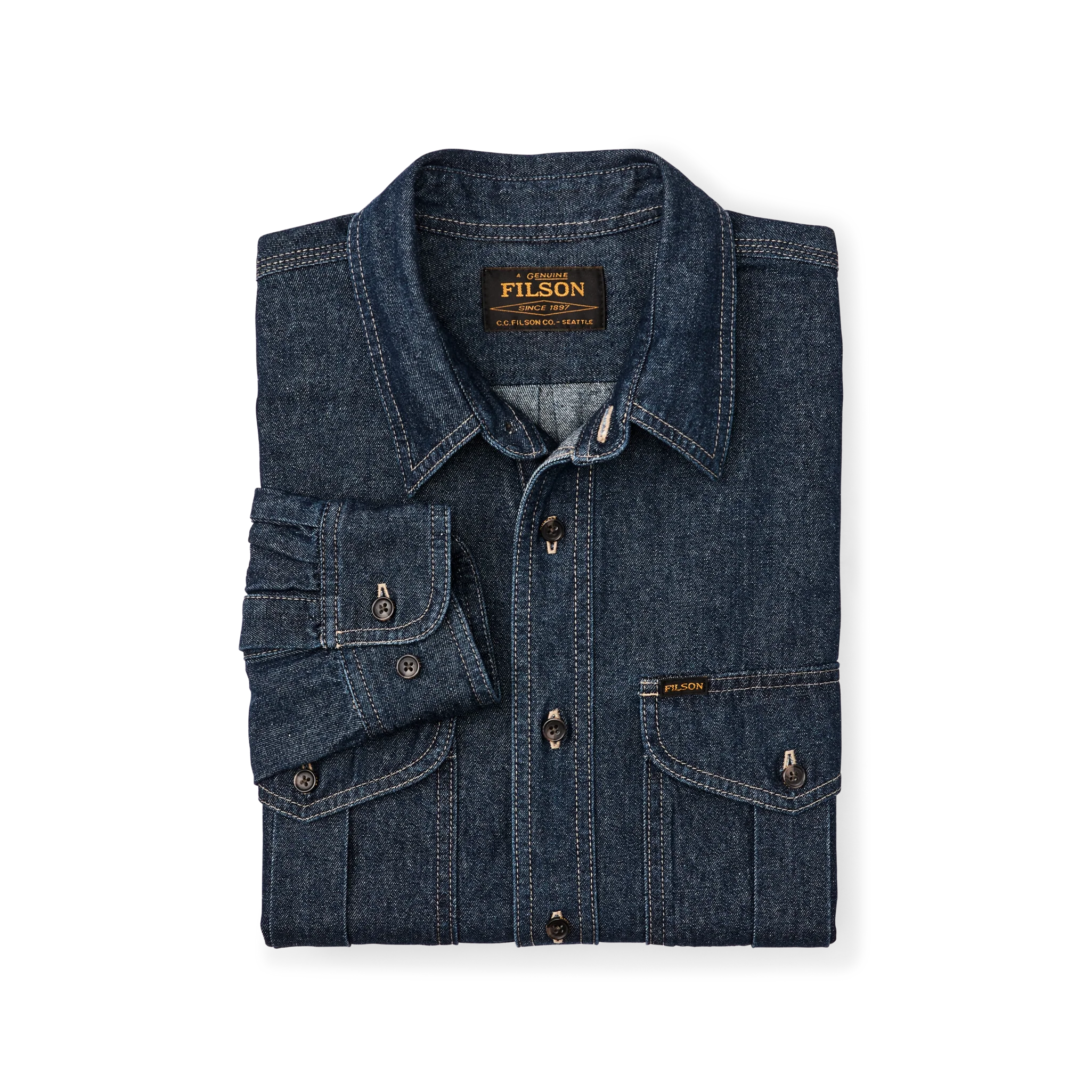 Denim Guide Shirt - FILSON OUTLET