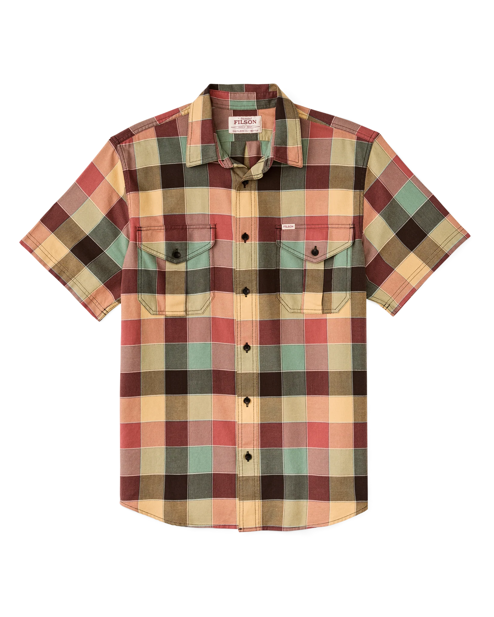 Short Sleeve Lightweight Alaskan Guide Shirt - FILSON OUTLET