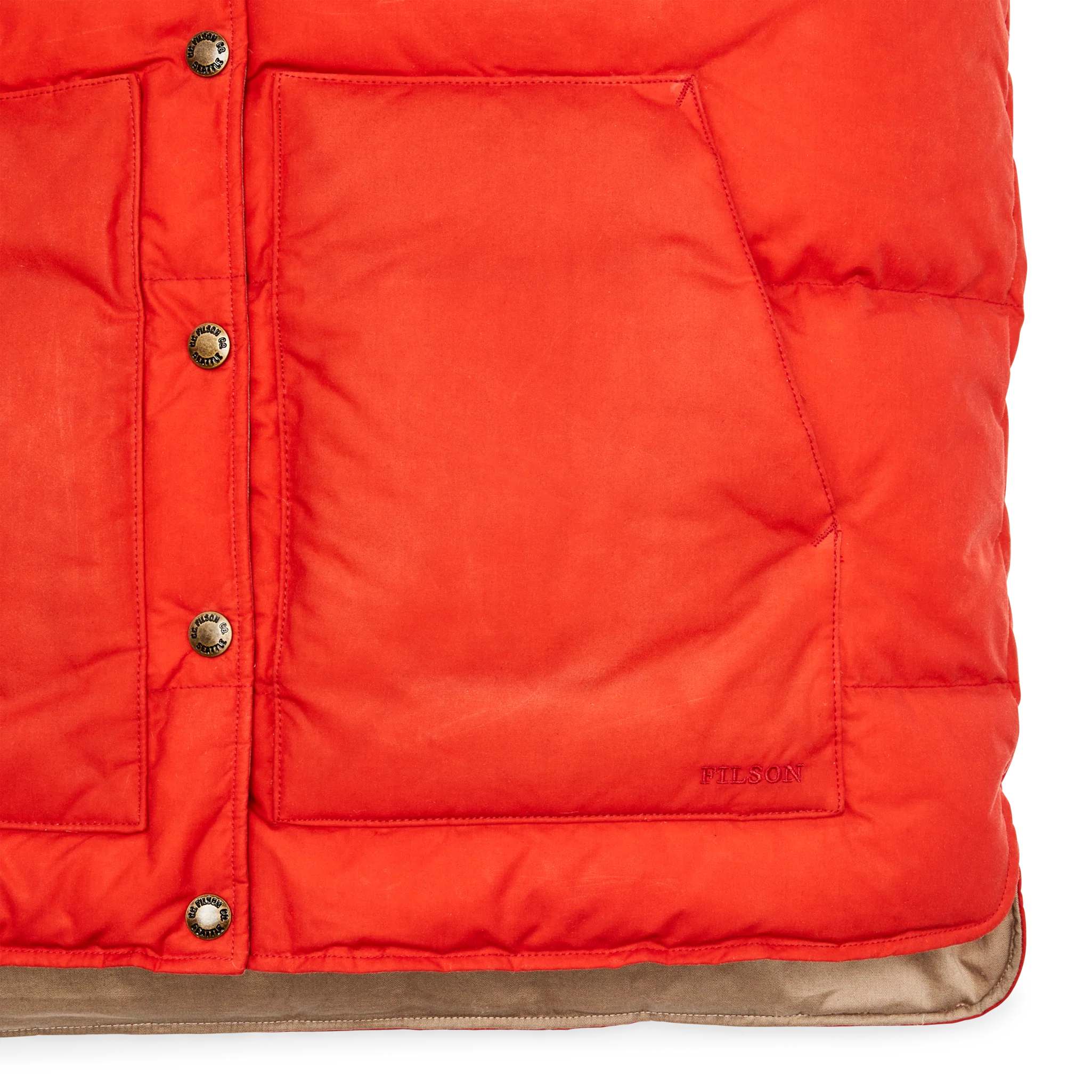 Women's Waxed Down Vest - FILSON OUTLET
