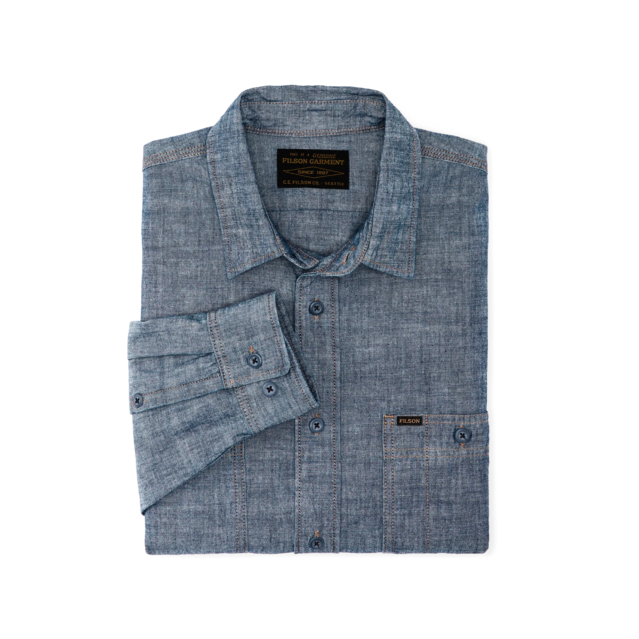 Chambray Cpo Shirt - FILSON OUTLET