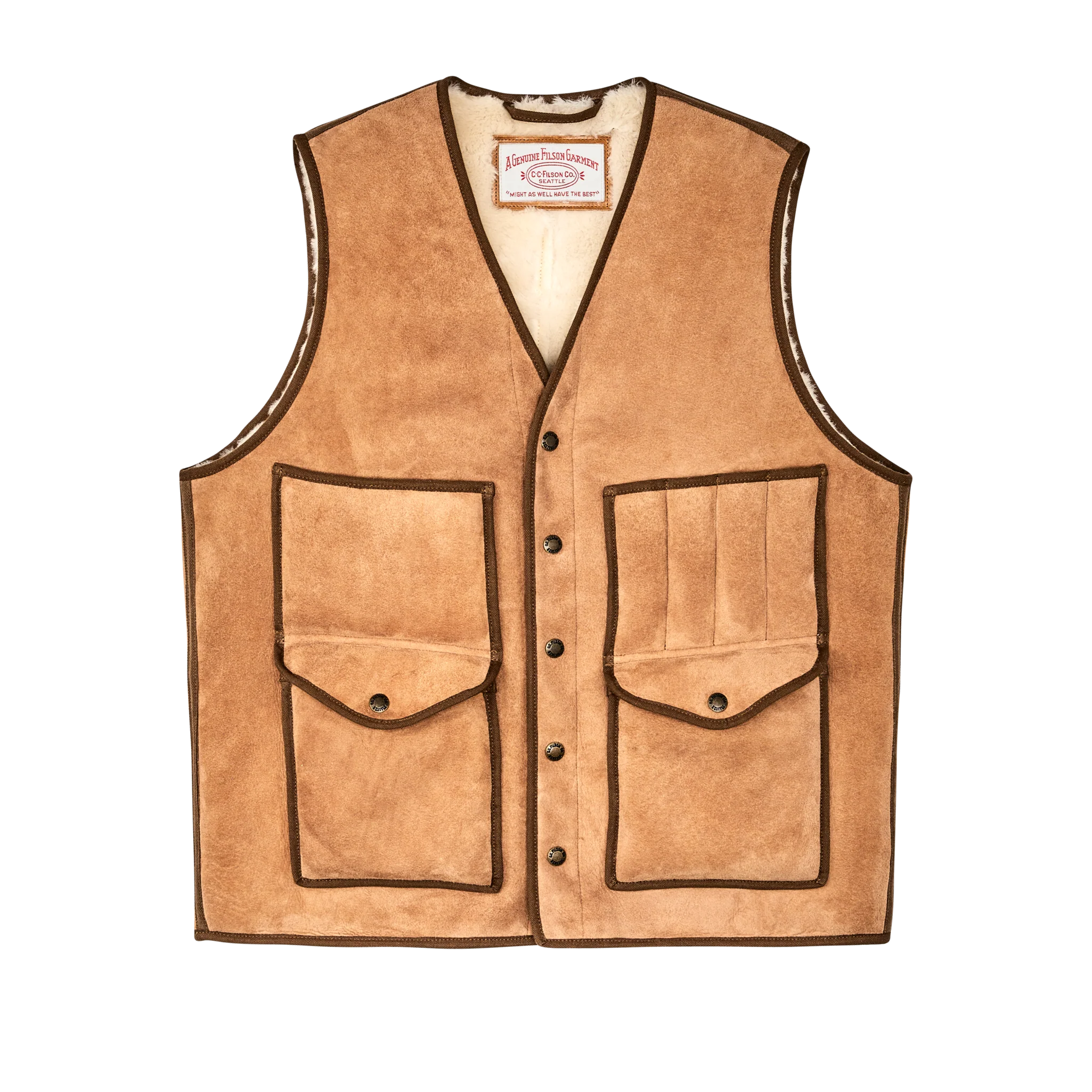 Shearling Cruiser Vest - FILSON OUTLET
