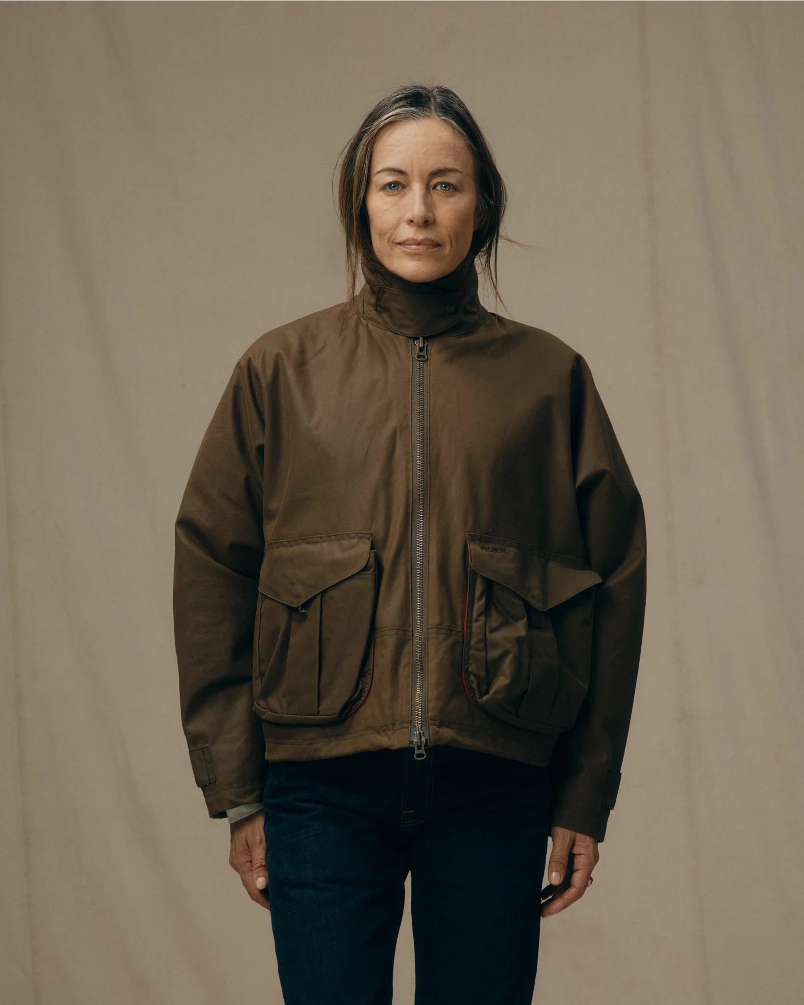 Women's Shelter Cloth Short Work Jacket - FILSON OUTLET