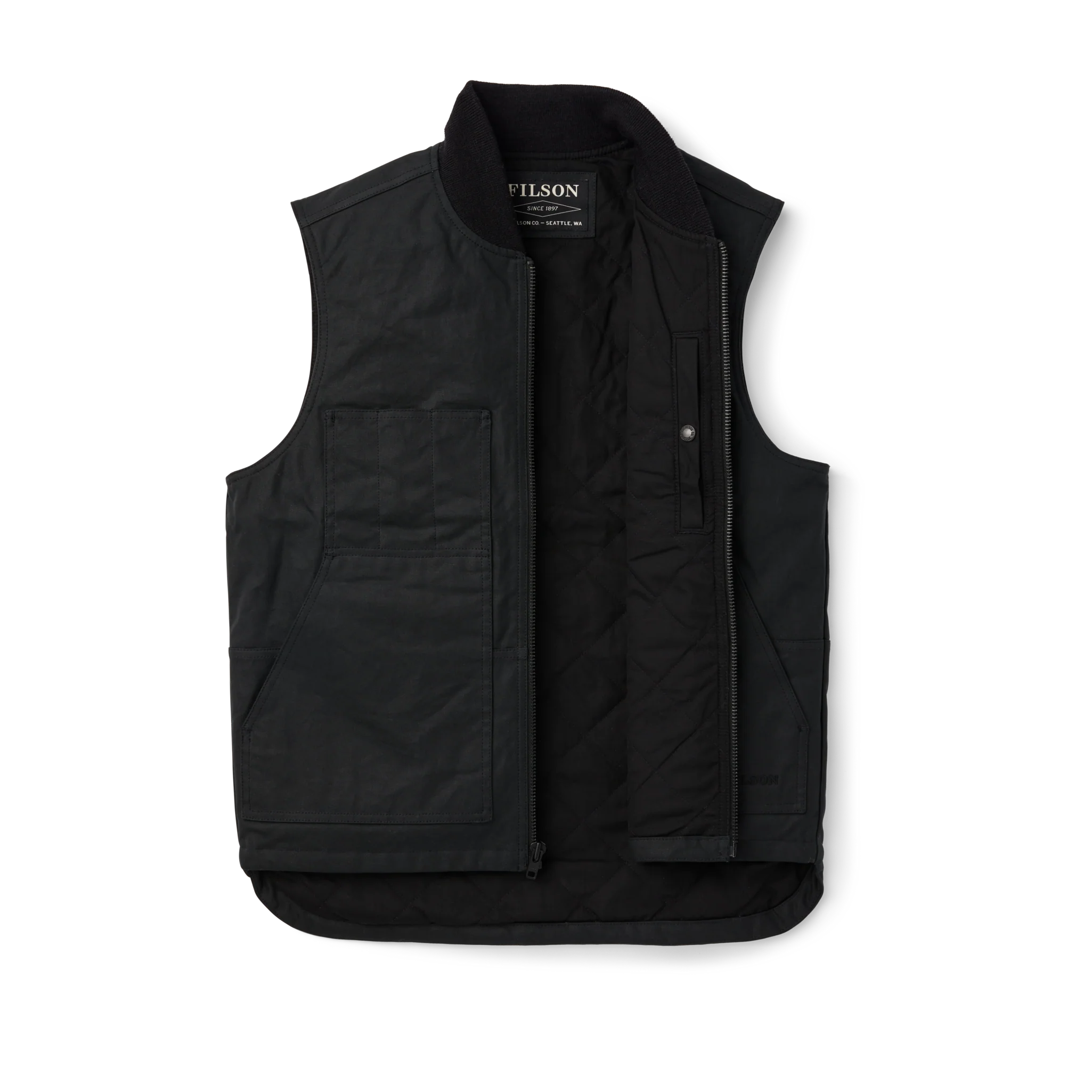 Tin Cloth Insulated Work Vest - FILSON OUTLET