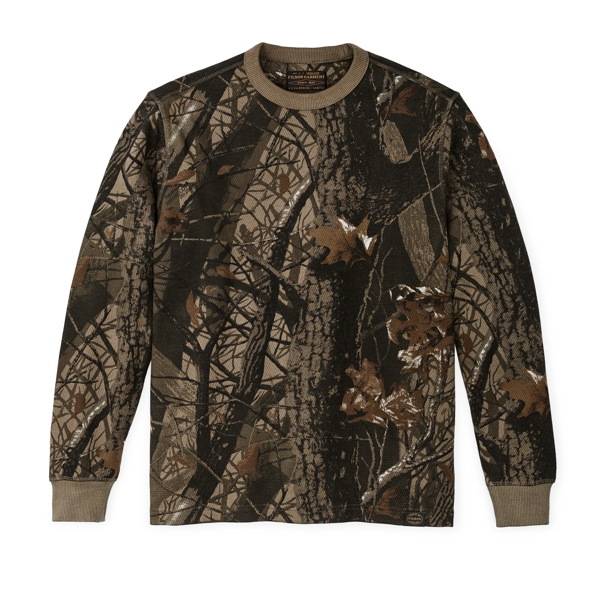 Waffle Knit Thermal Crewneck - FILSON OUTLET