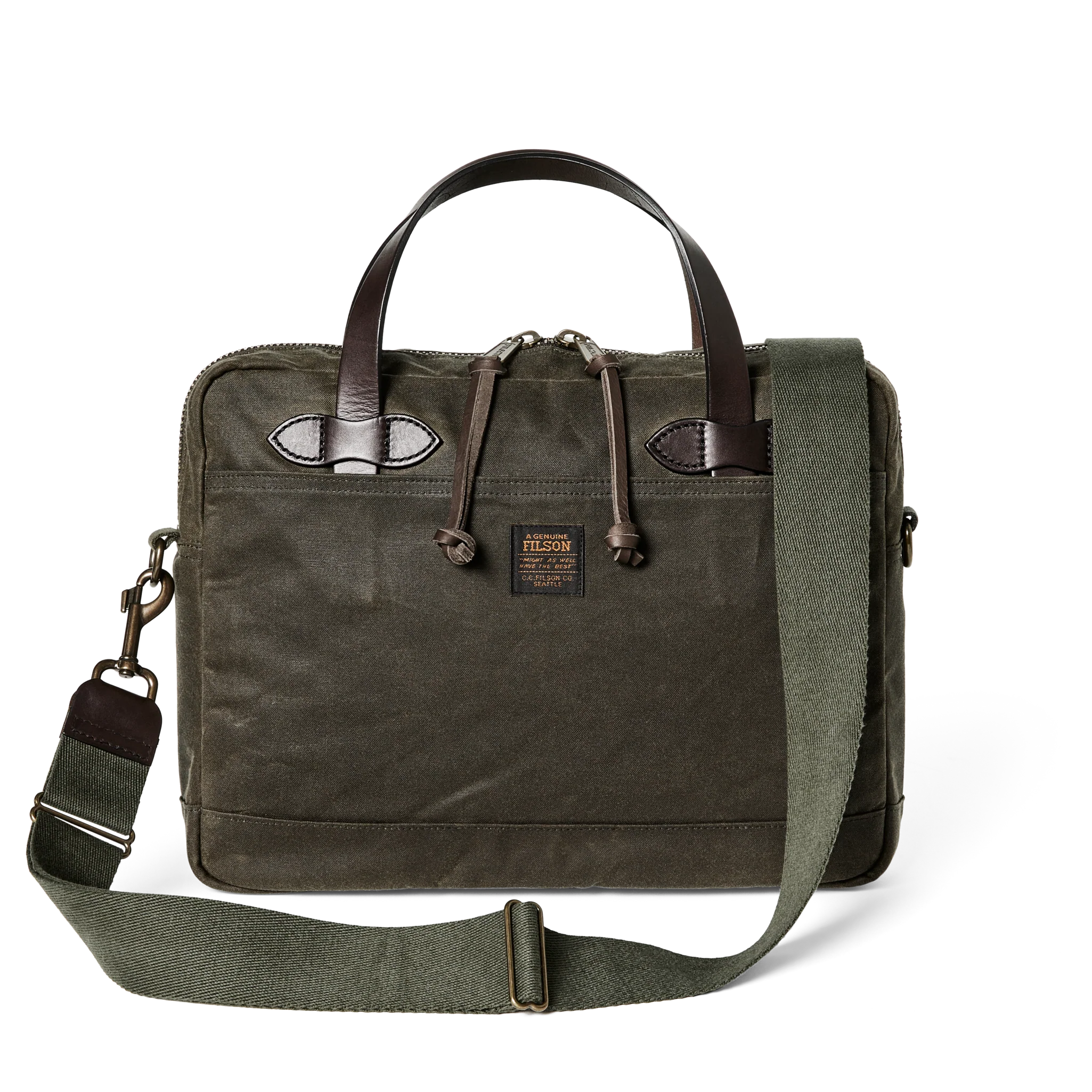 Tin Cloth Compact Briefcase - FILSON OUTLET