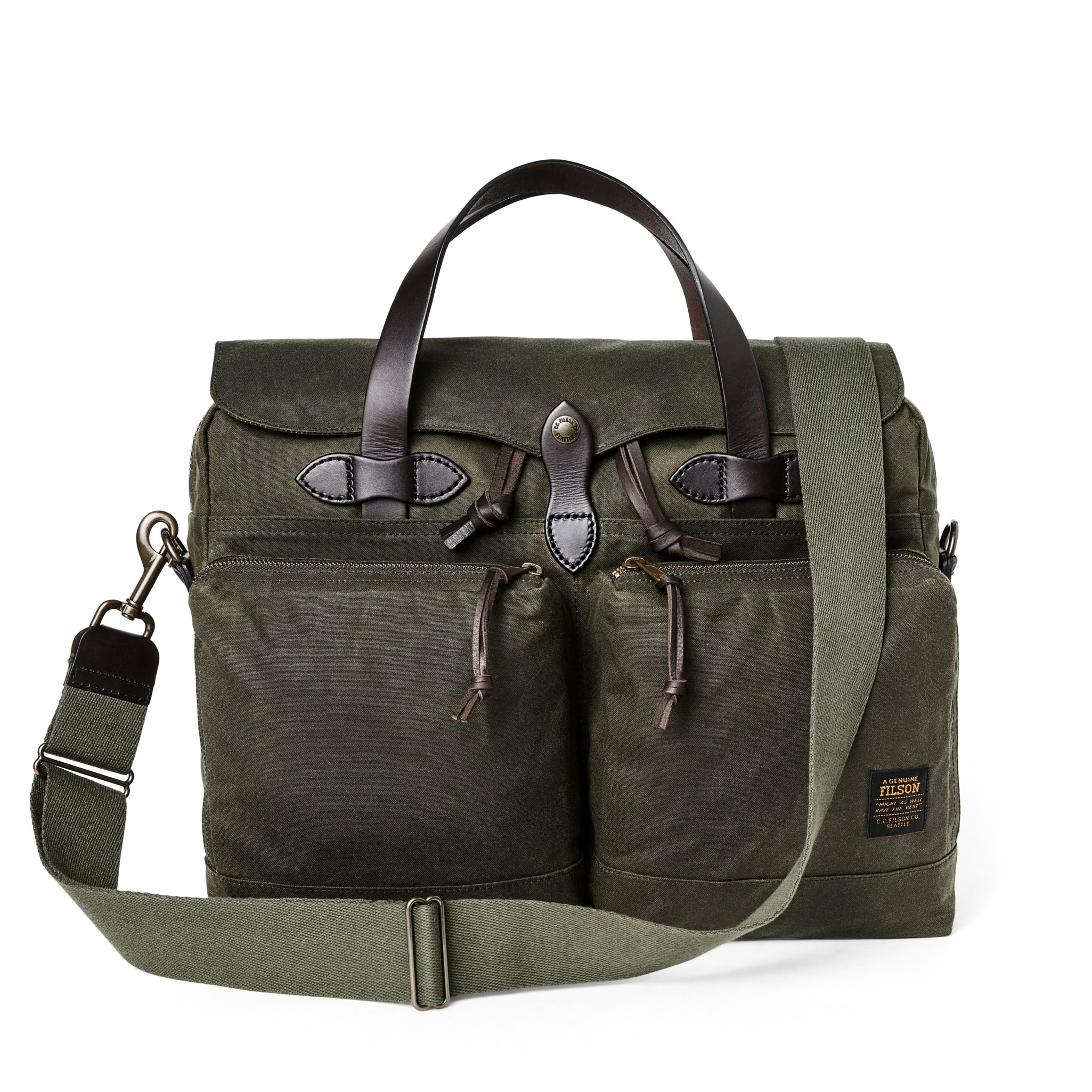 24 Hour Tin Cloth Briefcase - FILSON OUTLET