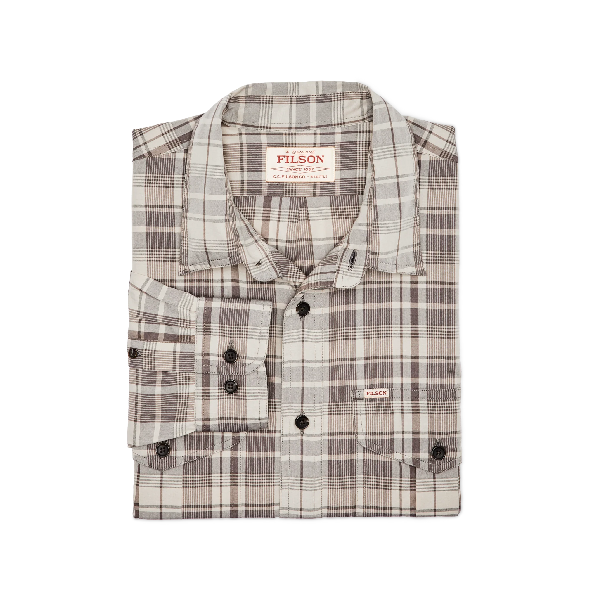 Filson's Washed Feather Cloth Shirt - FILSON OUTLET