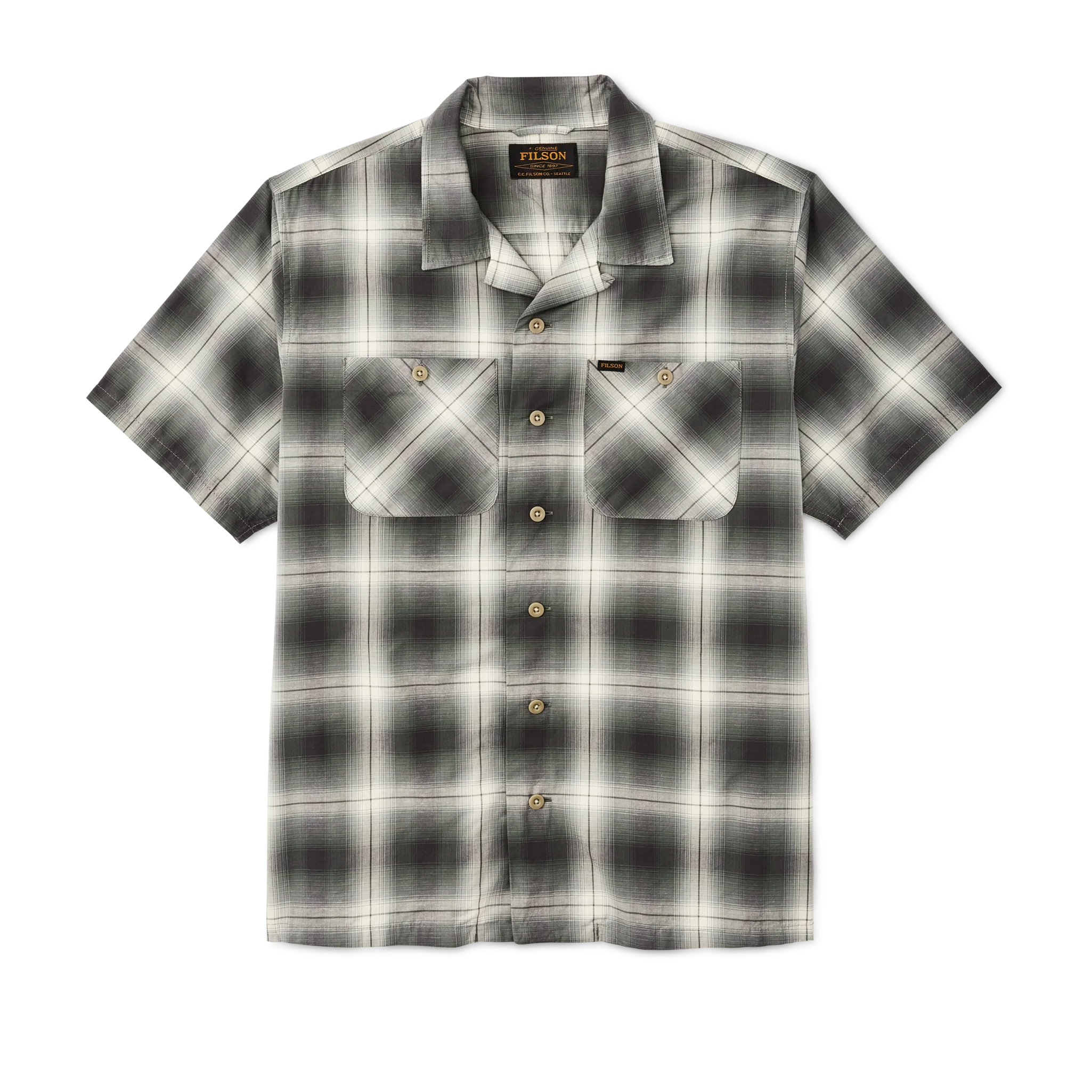 Greenwood Short Sleeve Camp Shirt - FILSON OUTLET