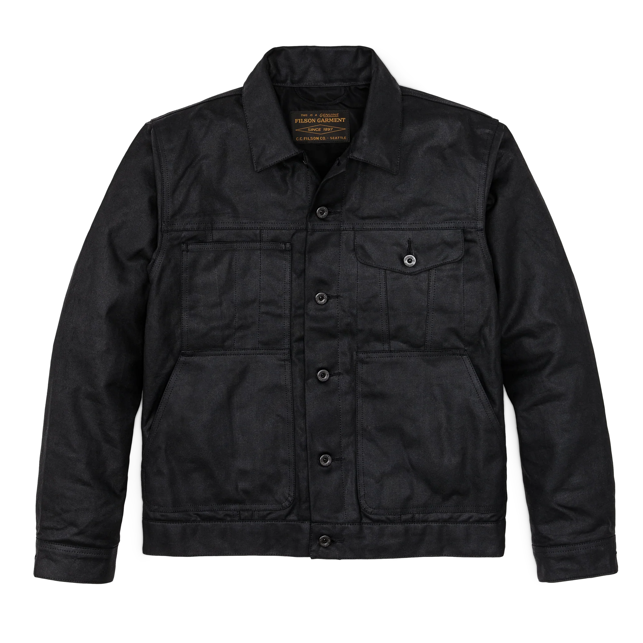 Tin Cloth Short Lined Cruiser Jacket - FILSON OUTLET