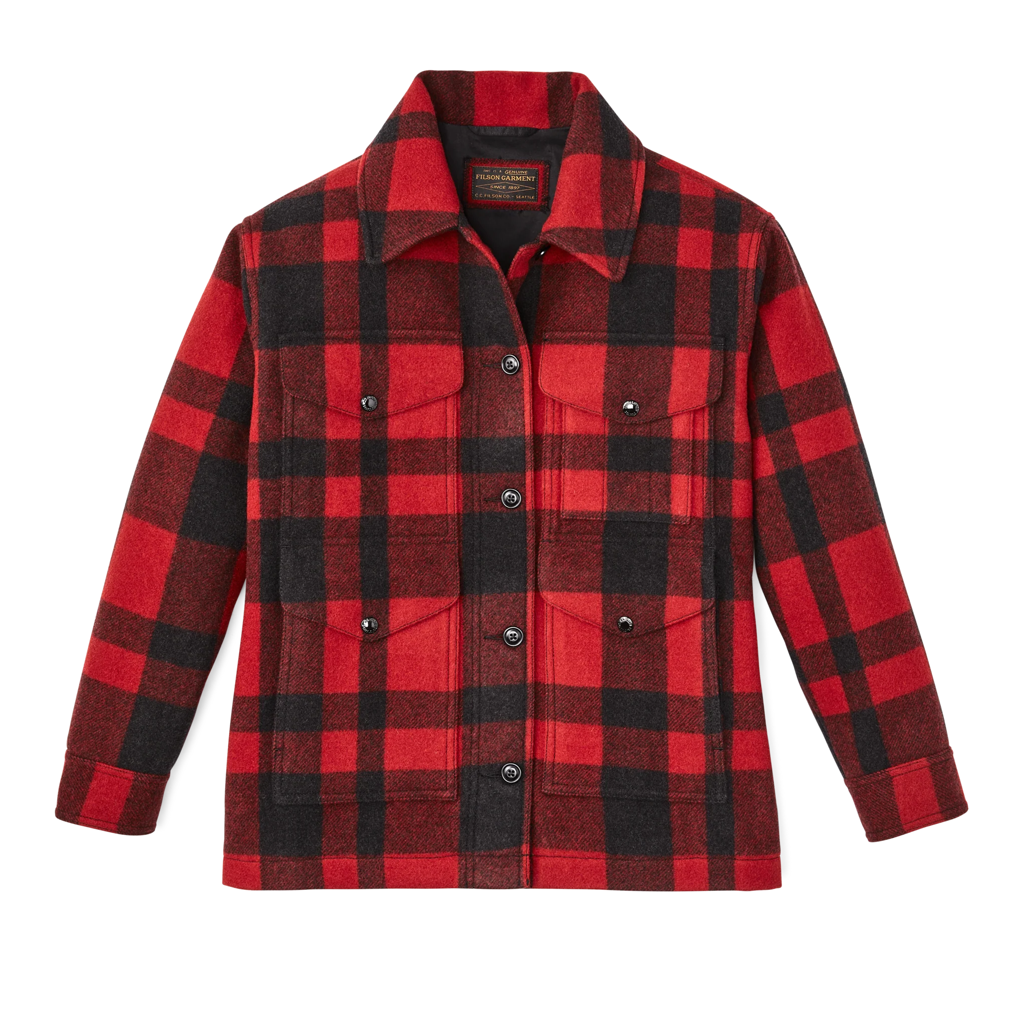 Women's Mackinaw Wool Cruiser Jacket - FILSON OUTLET