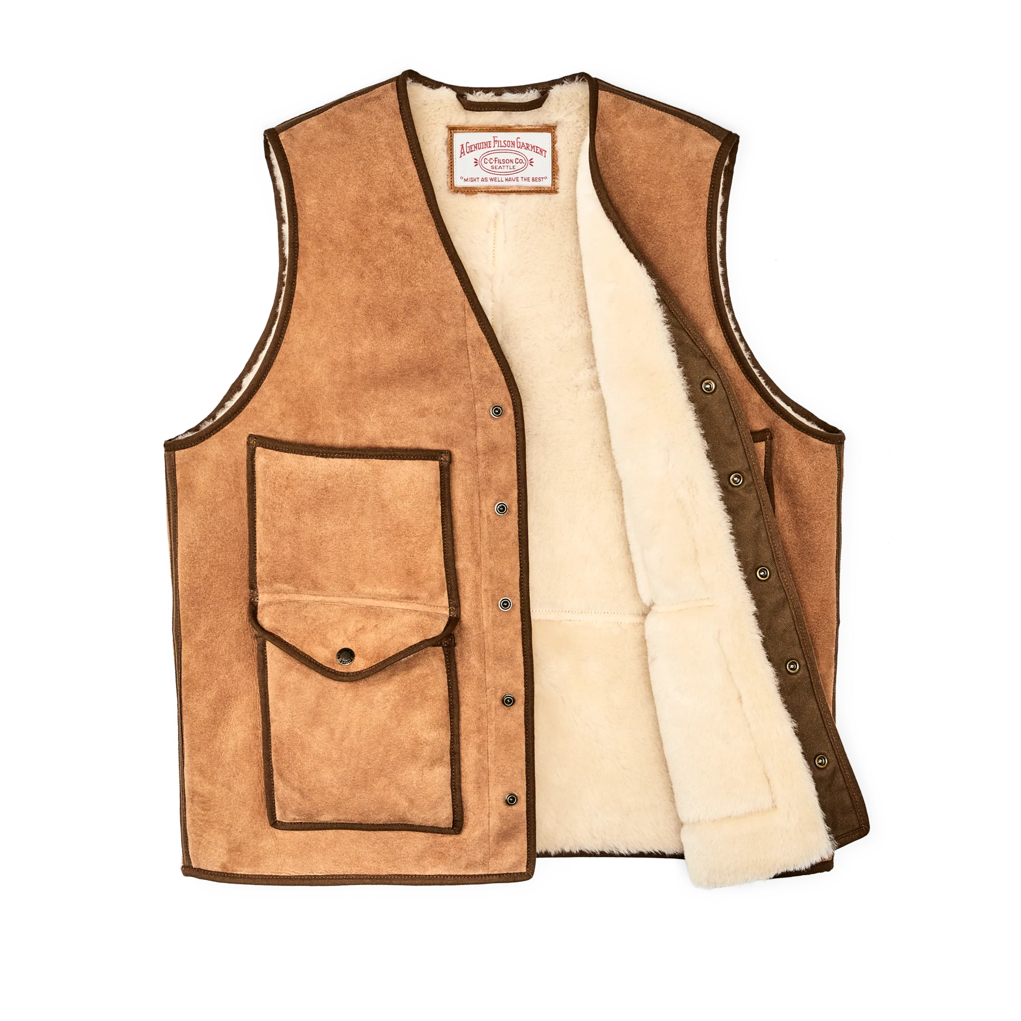 Shearling Cruiser Vest - FILSON OUTLET