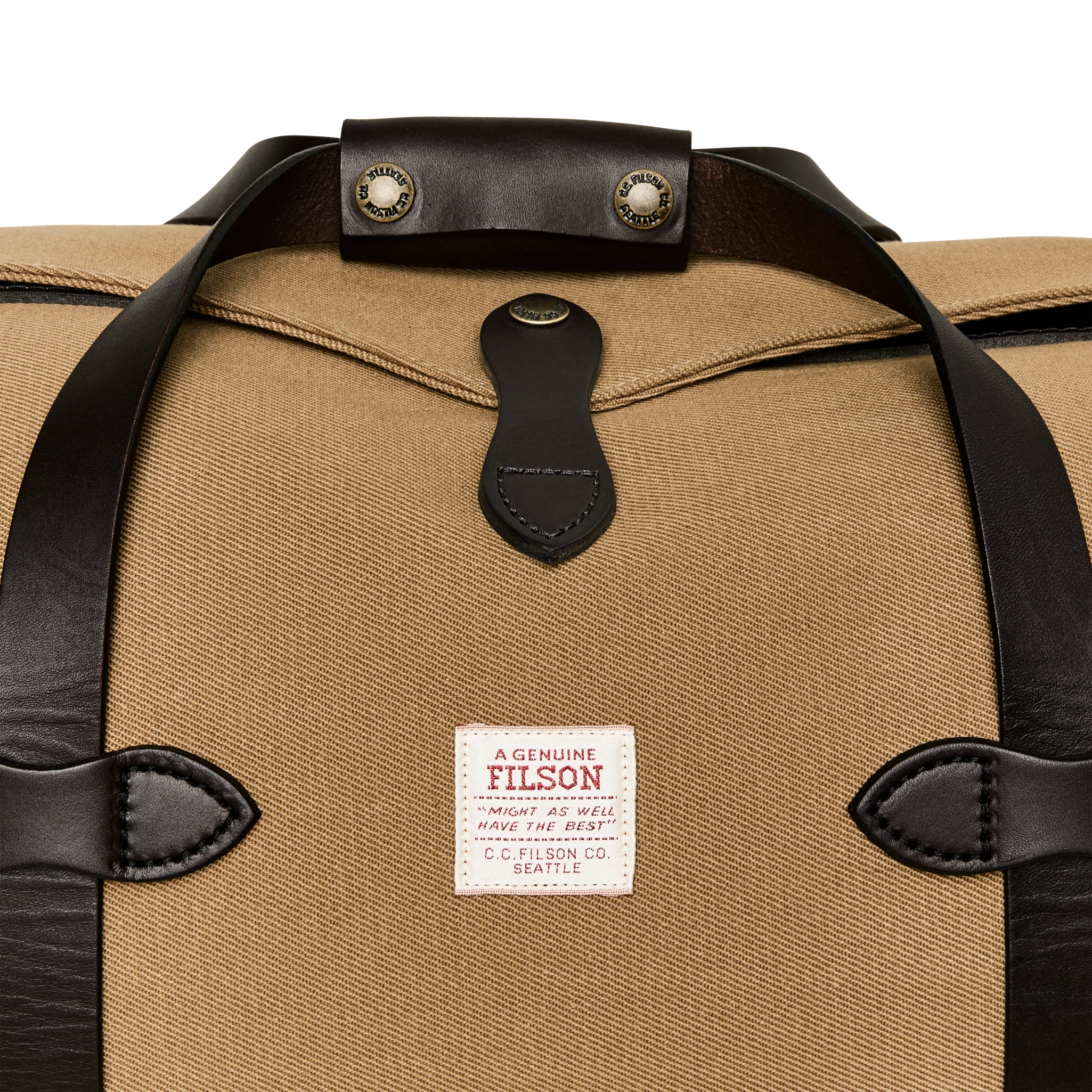 Small Rugged Twill Duffle Bag - FILSON OUTLET