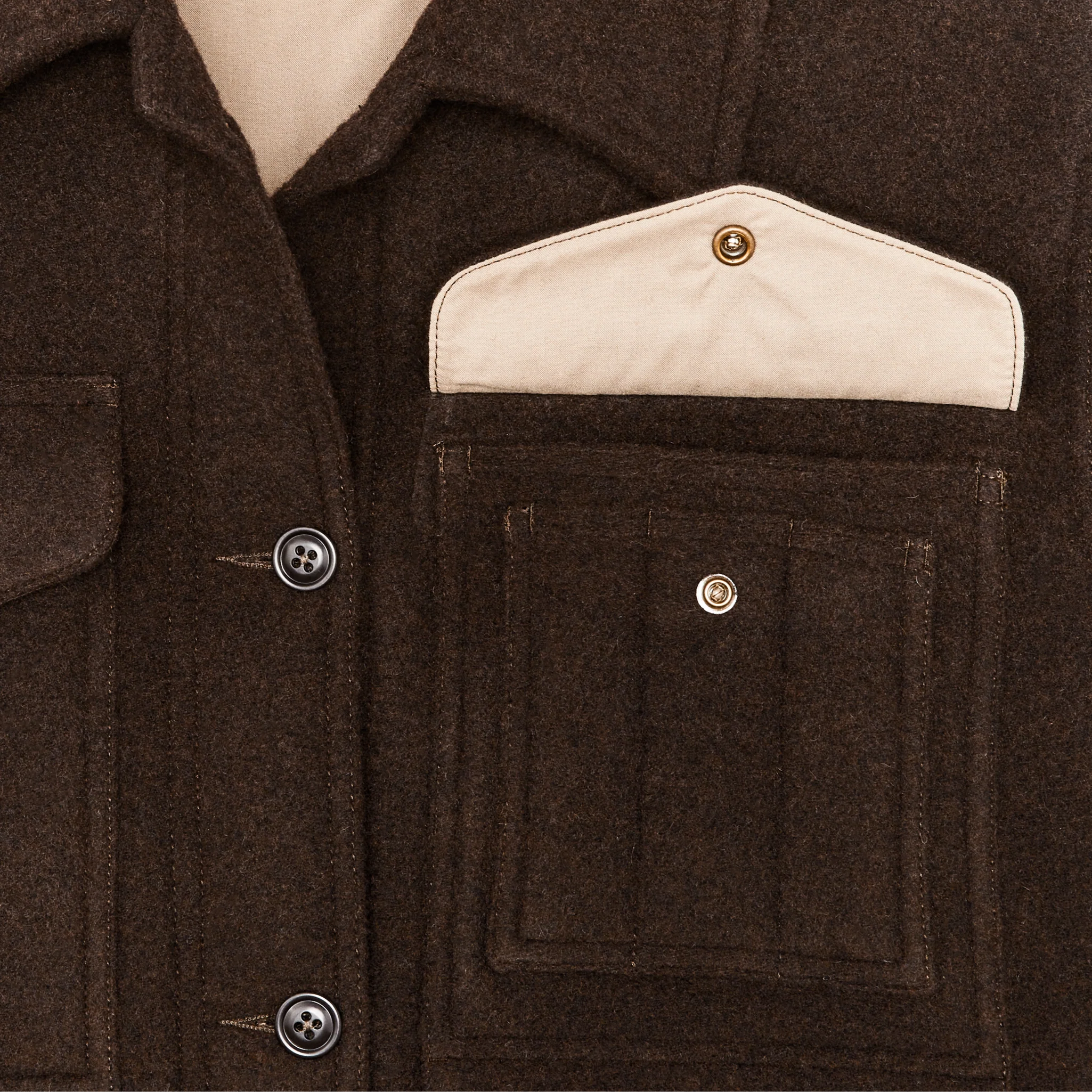 Women's Jacquard Wool Cruiser Jacket - FILSON OUTLET