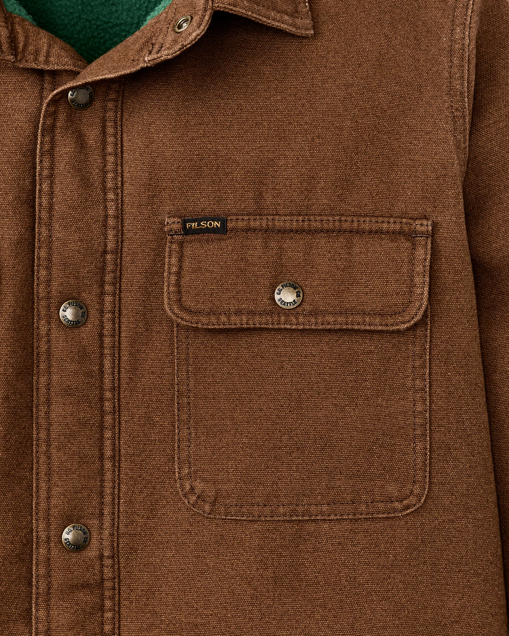 Fleece Lined Jac-shirt - FILSON OUTLET