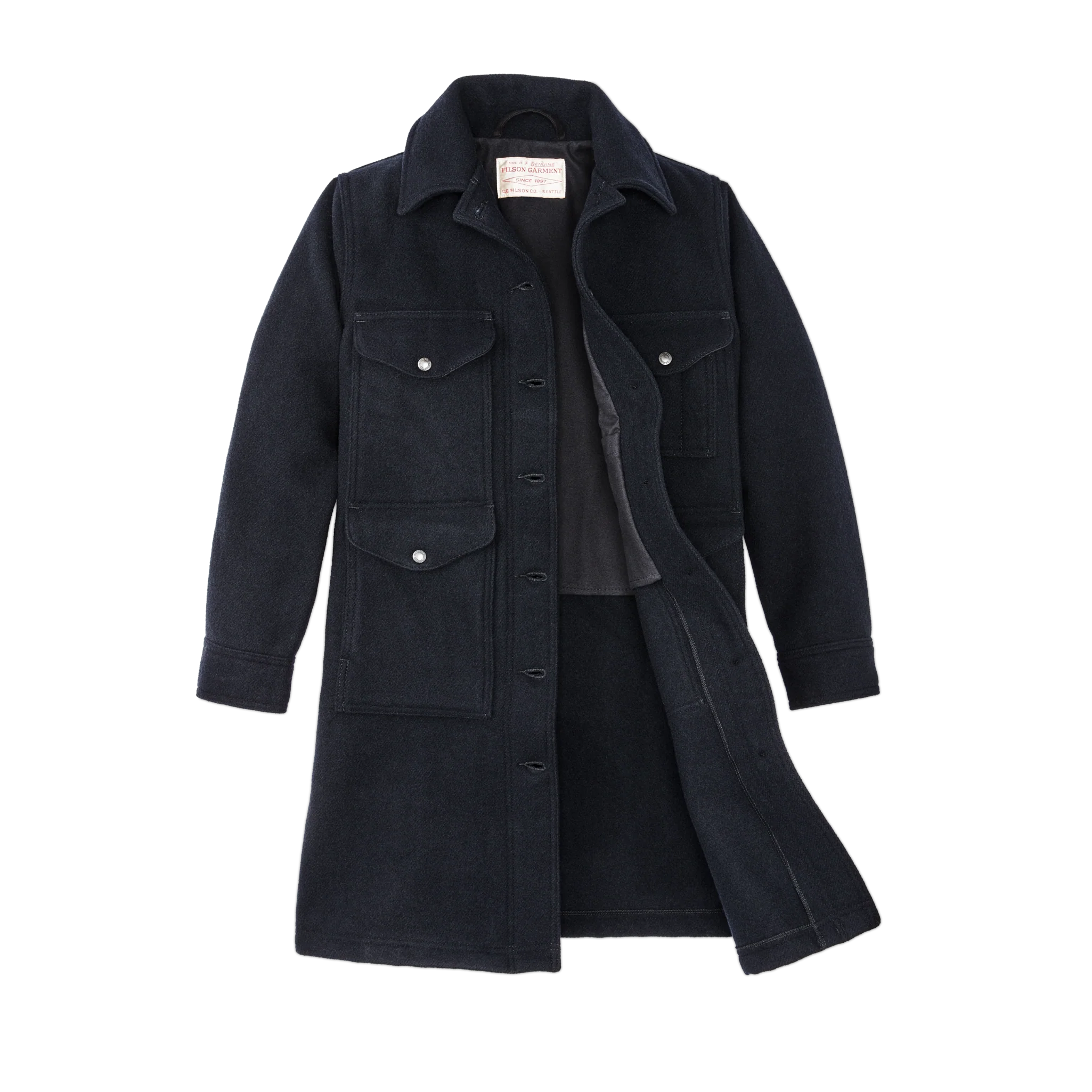 Women's Long Mackinaw Cruiser - FILSON OUTLET