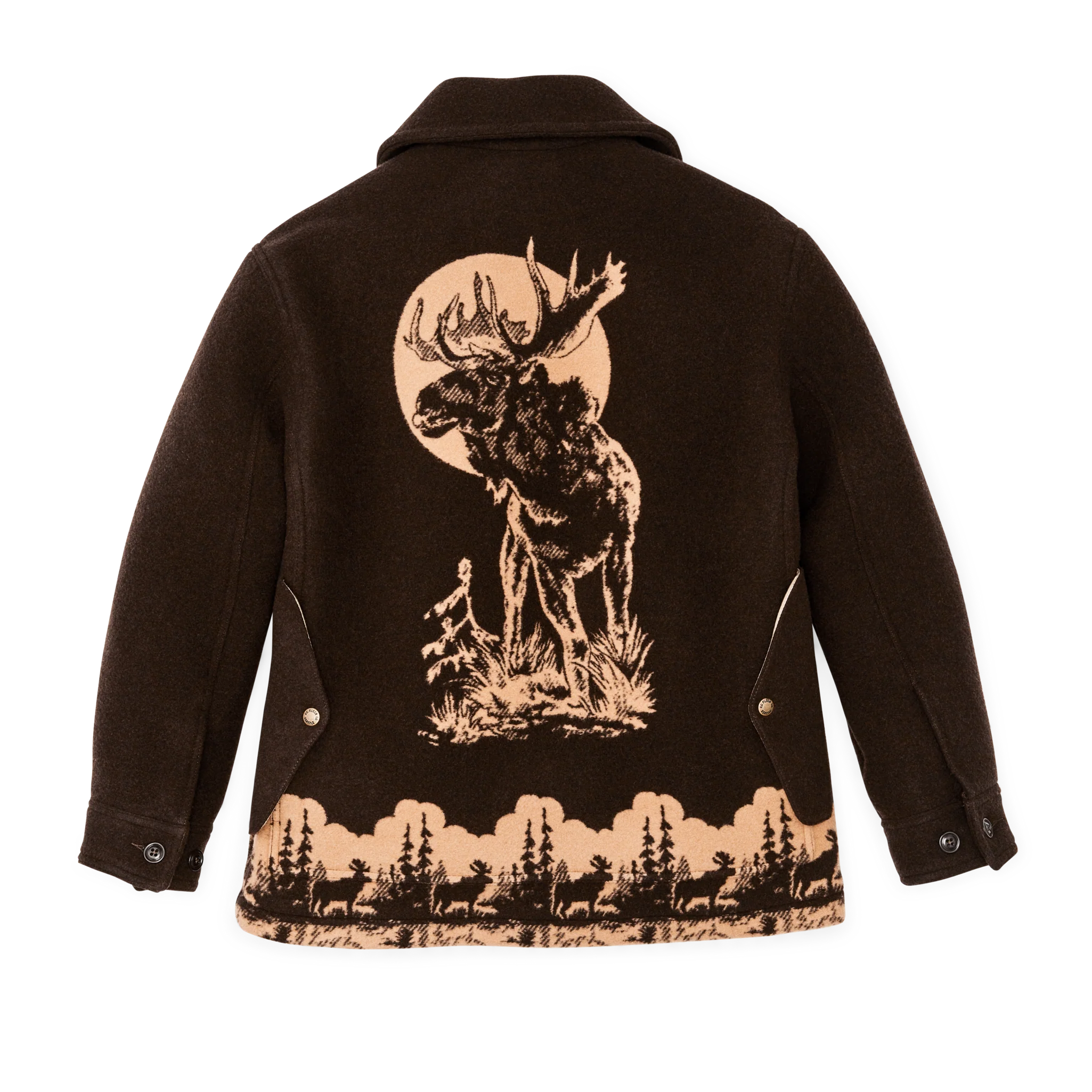 Women's Jacquard Wool Cruiser Jacket - FILSON OUTLET