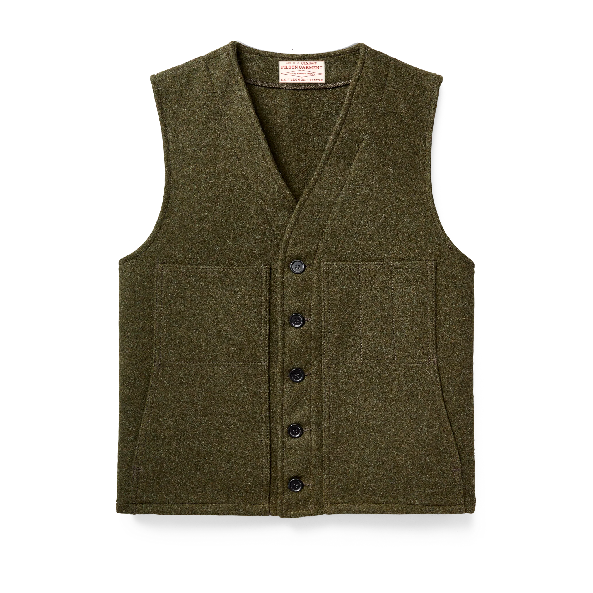 Mackinaw Wool Vest - FILSON OUTLET