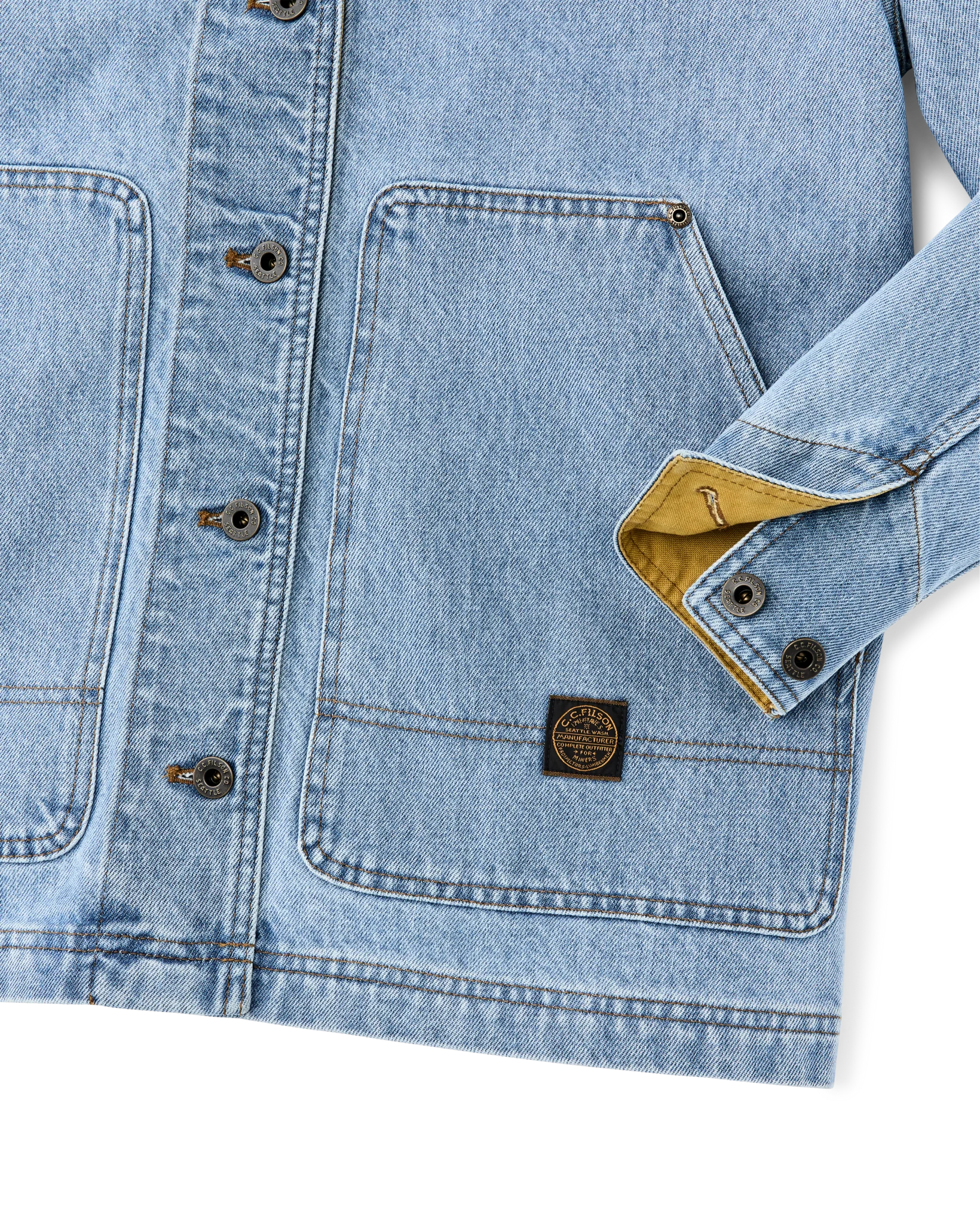 Women's Denim Barn Coat - FILSON OUTLET