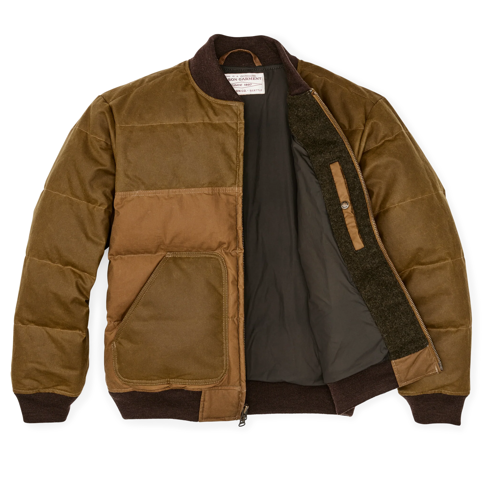 Down Bomber Jacket - FILSON OUTLET