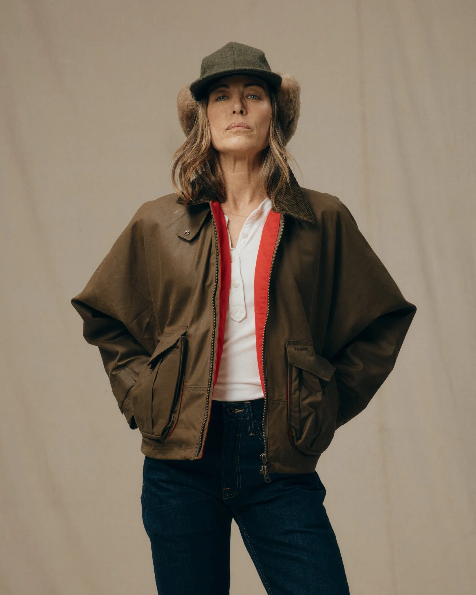 Women's Shelter Cloth Short Work Jacket - FILSON OUTLET