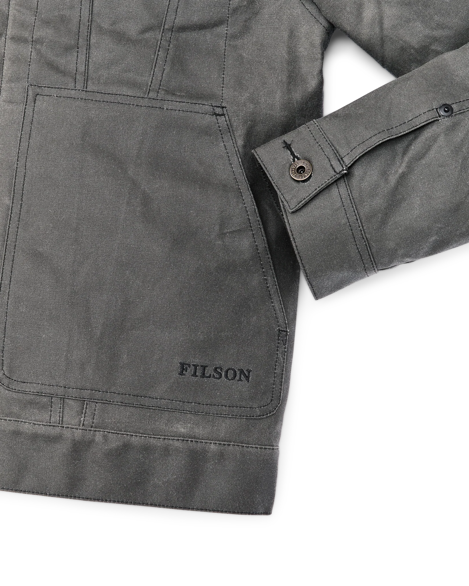 Tin Cloth Short Lined Cruiser Jacket - FILSON OUTLET