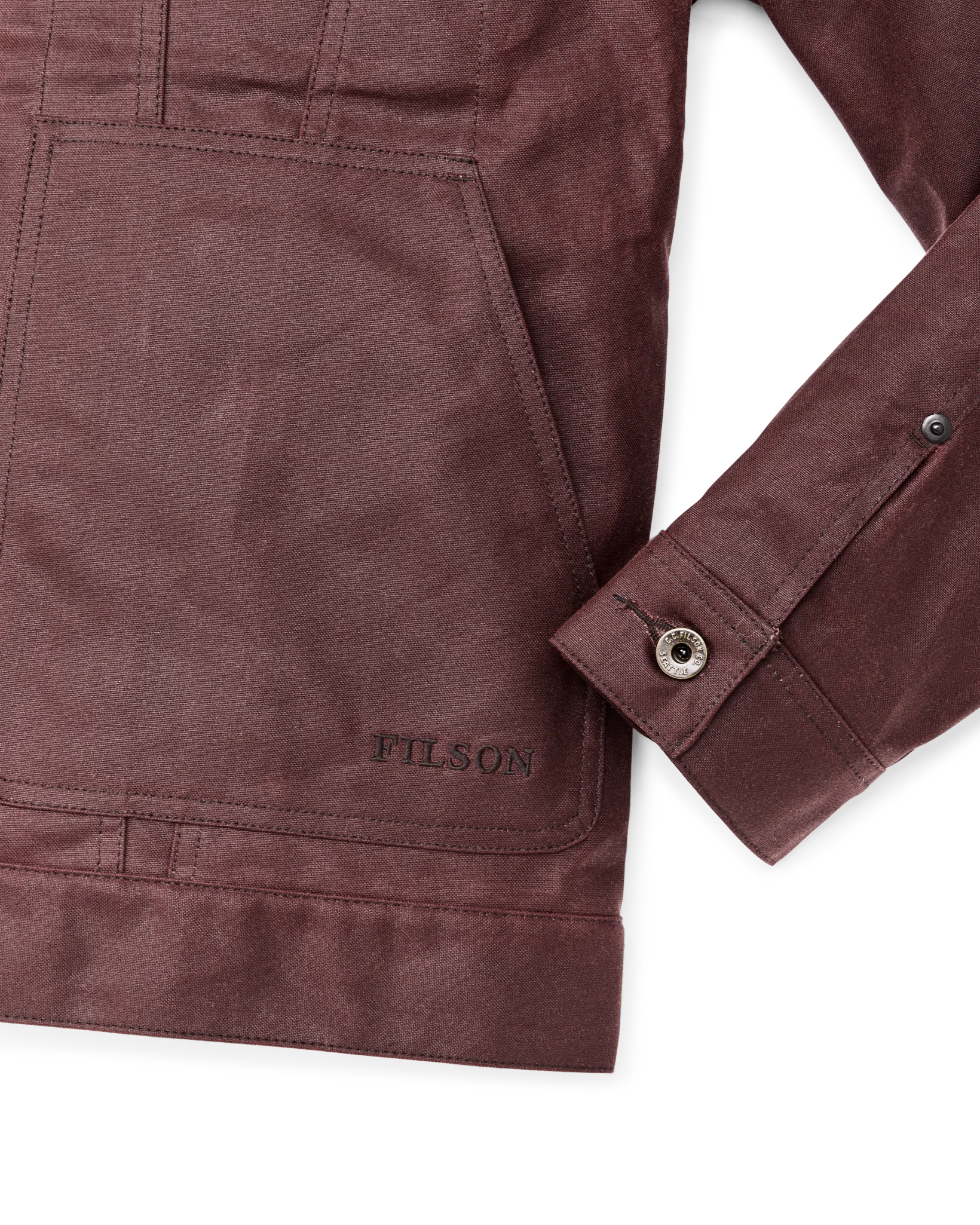 Tin Cloth Short Lined Cruiser Jacket - FILSON OUTLET