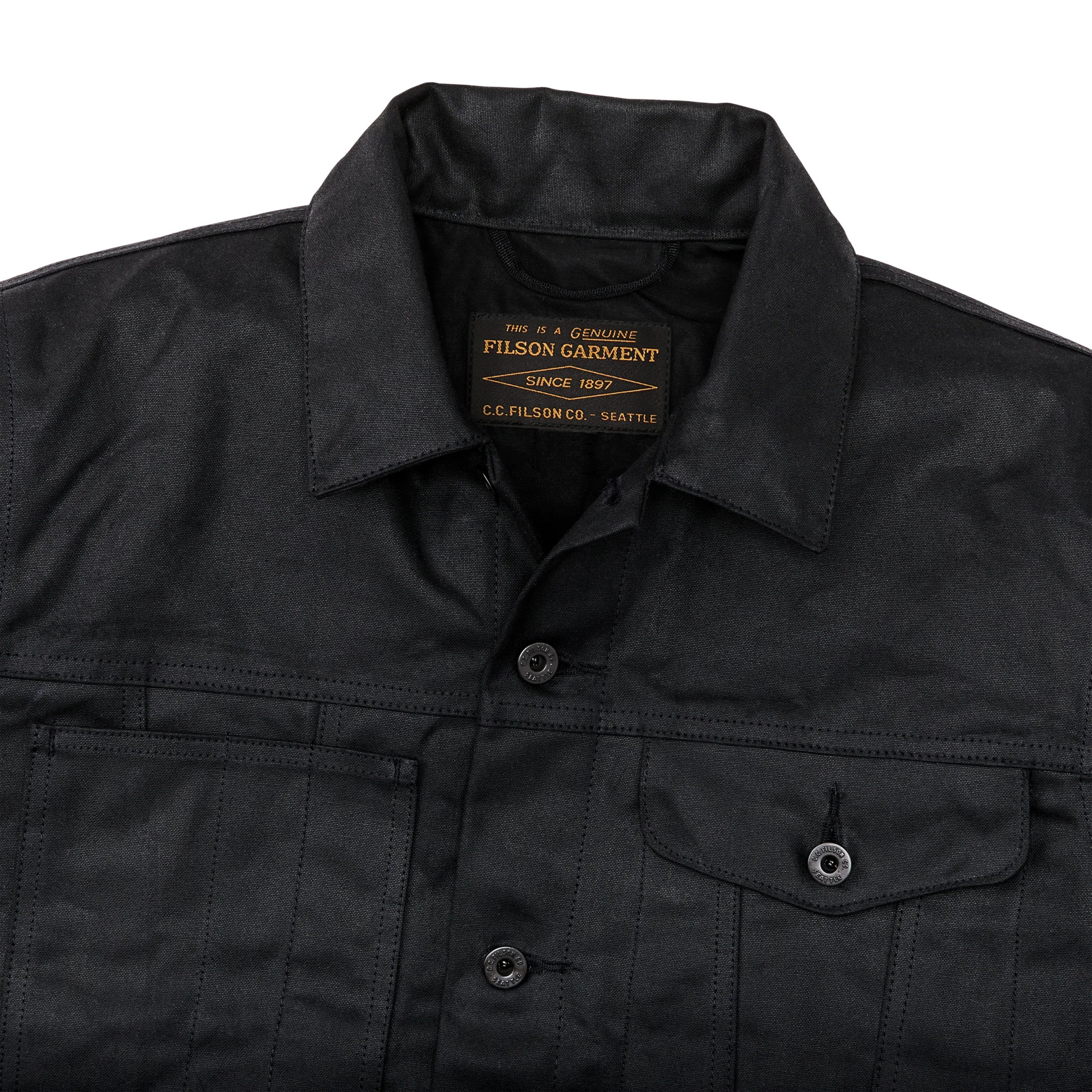 Tin Cloth Short Lined Cruiser Jacket - FILSON OUTLET