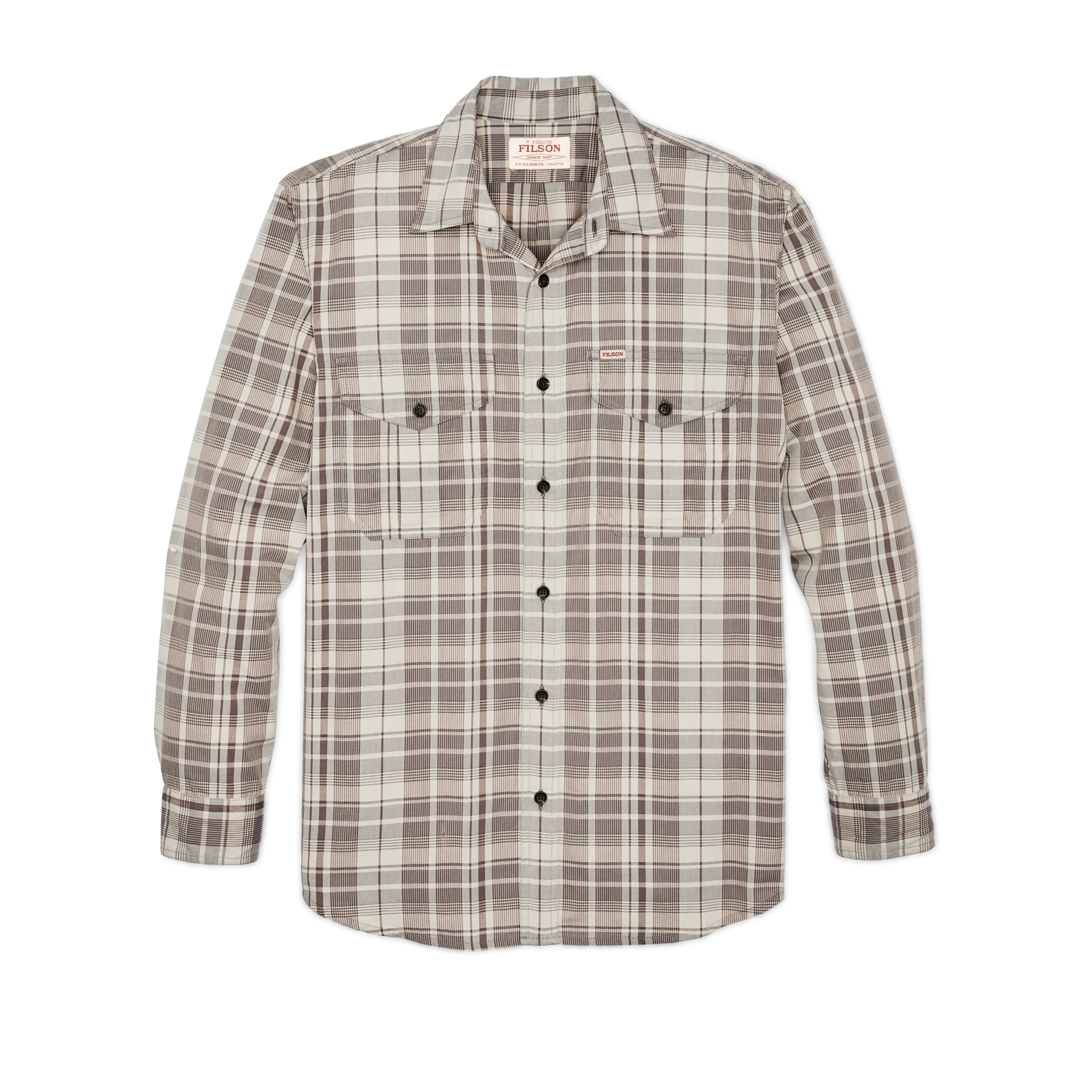 Filson's Washed Feather Cloth Shirt - FILSON OUTLET