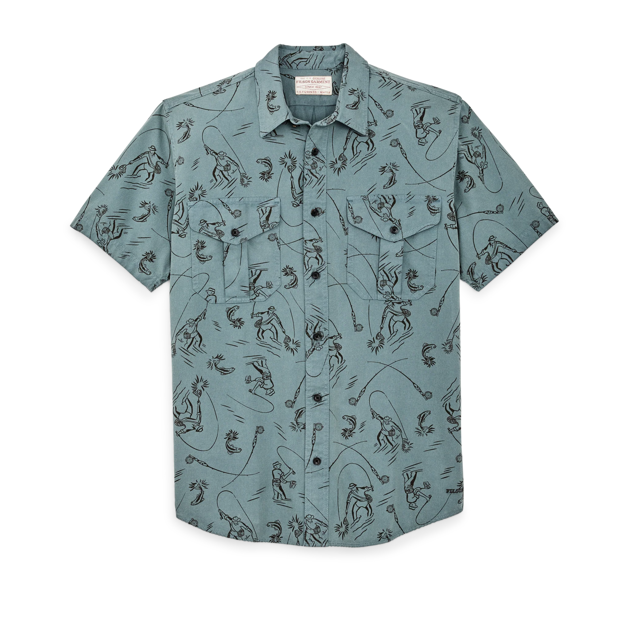 Short Sleeve Lightweight Alaskan Guide Shirt - FILSON OUTLET