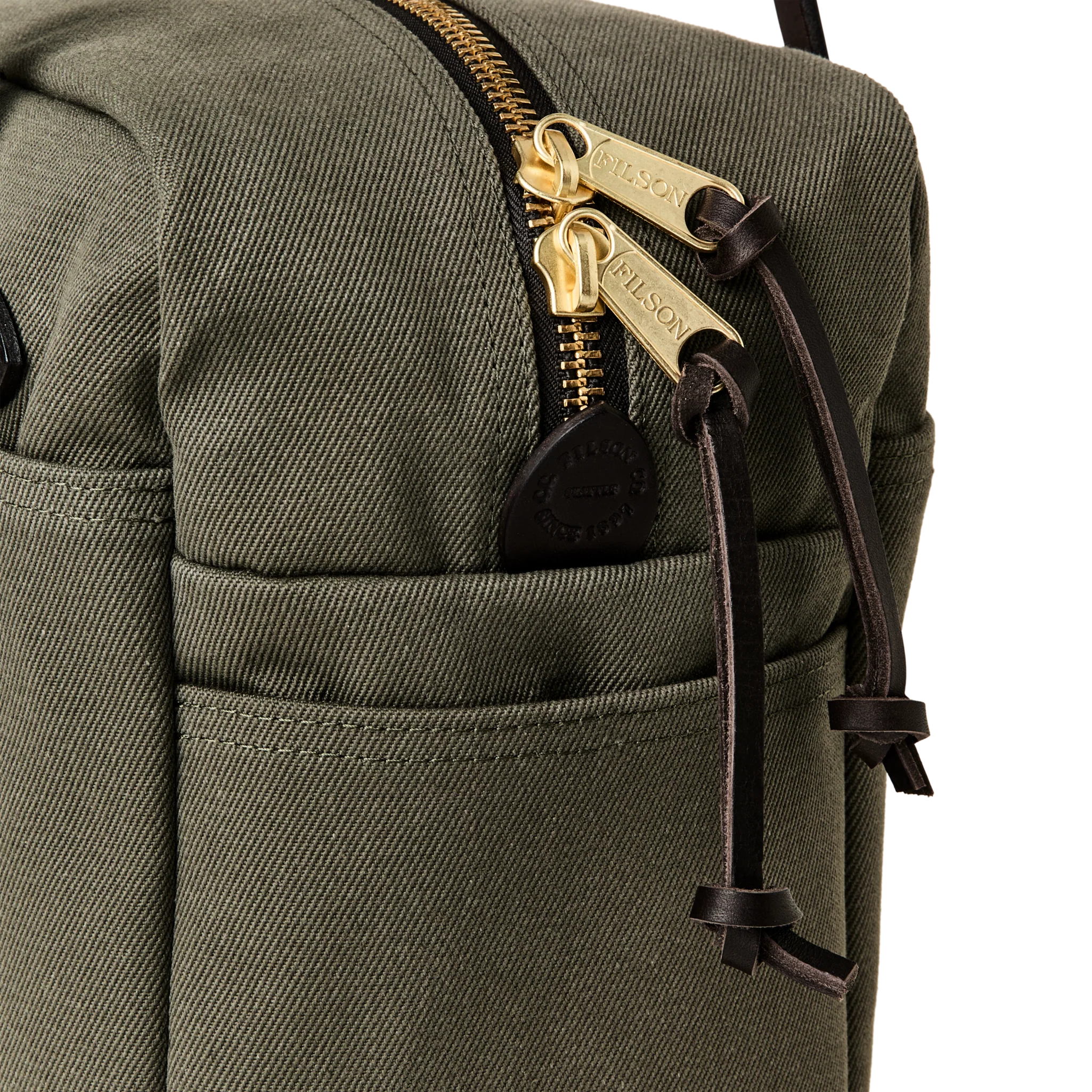 Rugged Twill Zipper Tote Bag - FILSON OUTLET