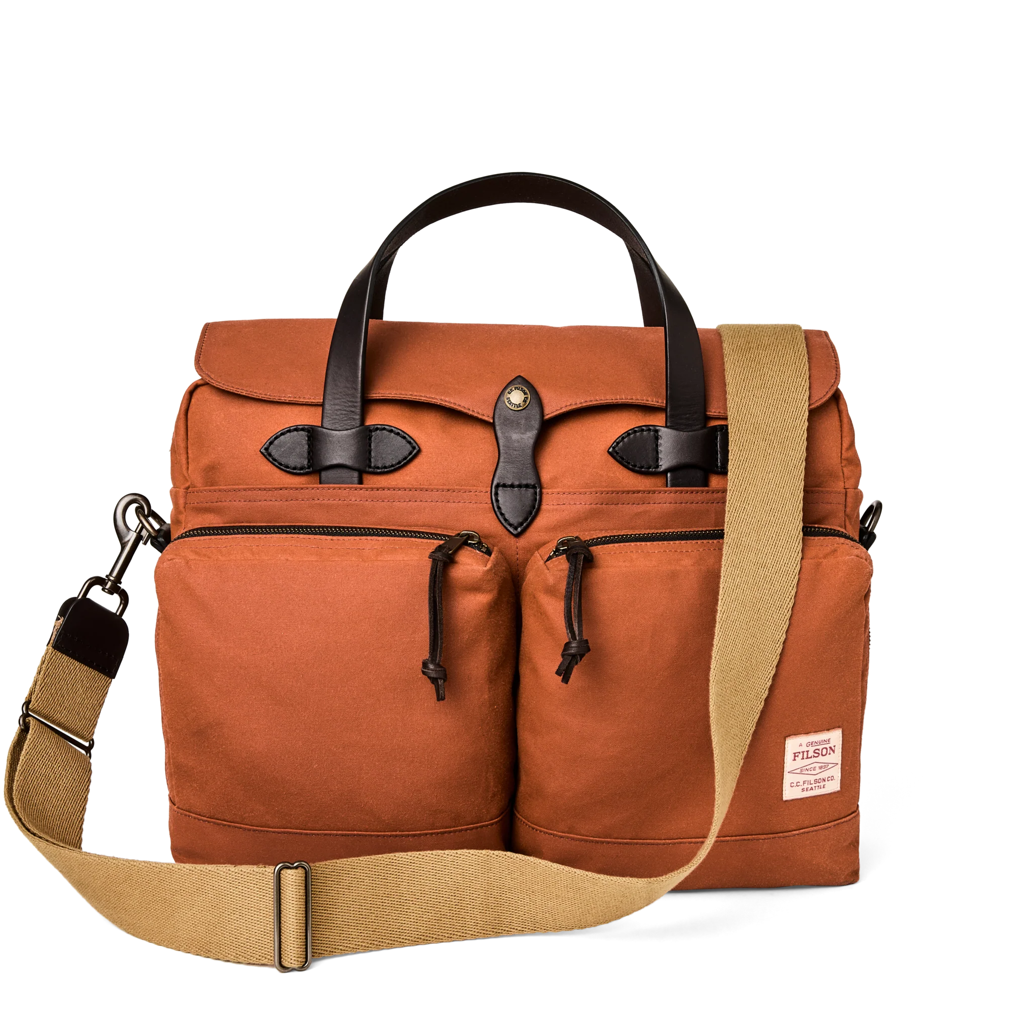 24 Hour Tin Cloth Briefcase - FILSON OUTLET