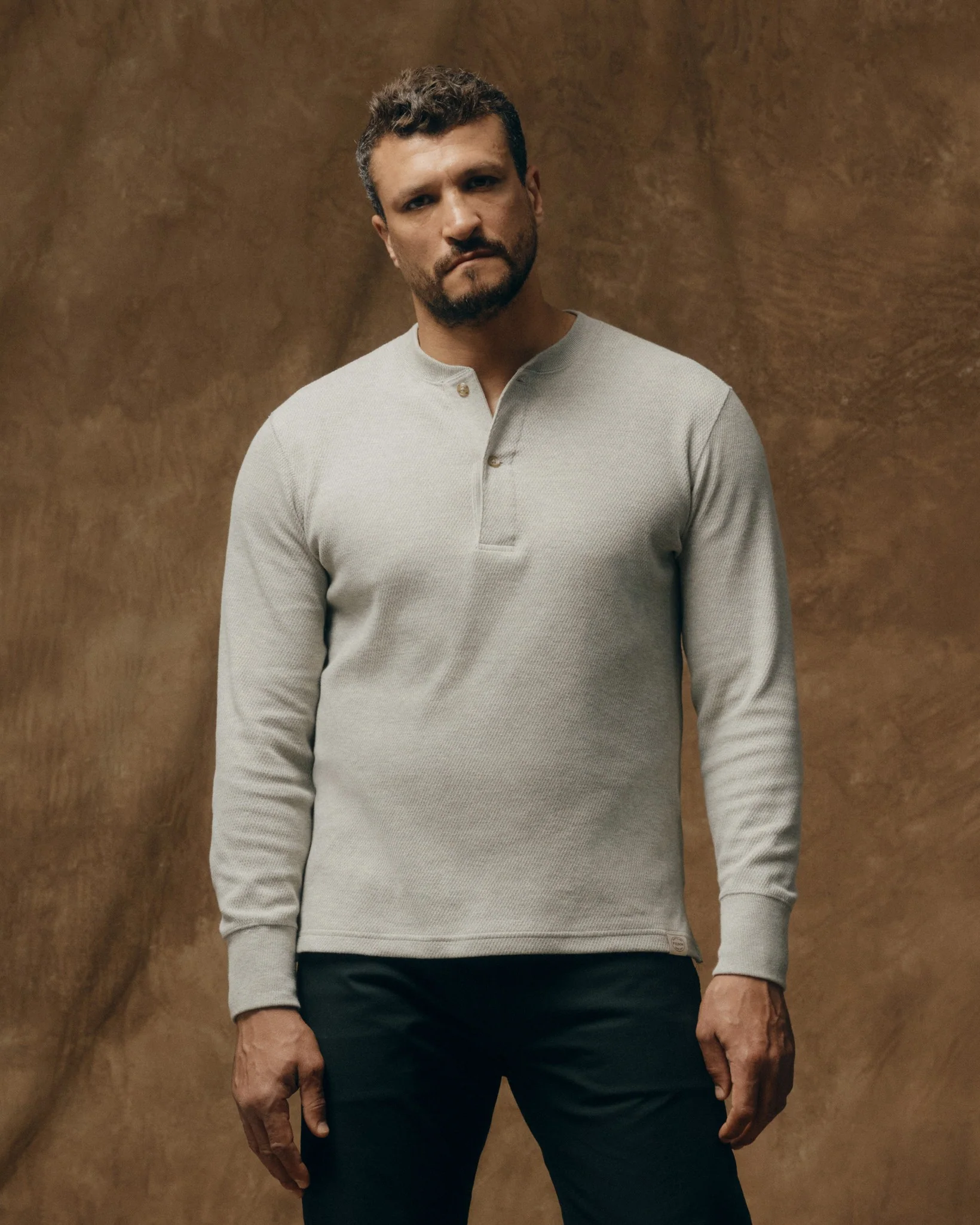 Waffle Knit Henley - FILSON OUTLET