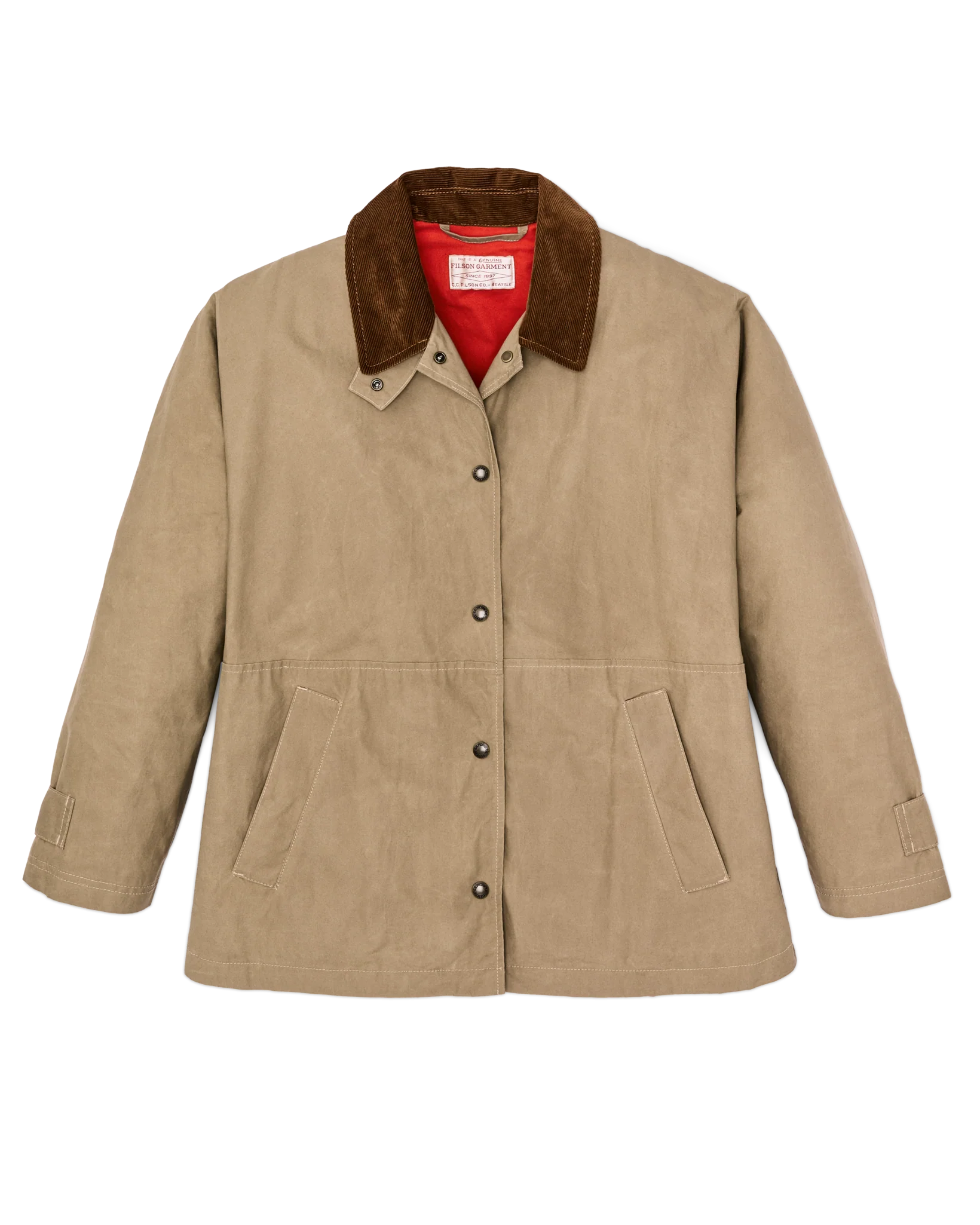 Women's Harbor Front Waxed Jacket - FILSON OUTLET