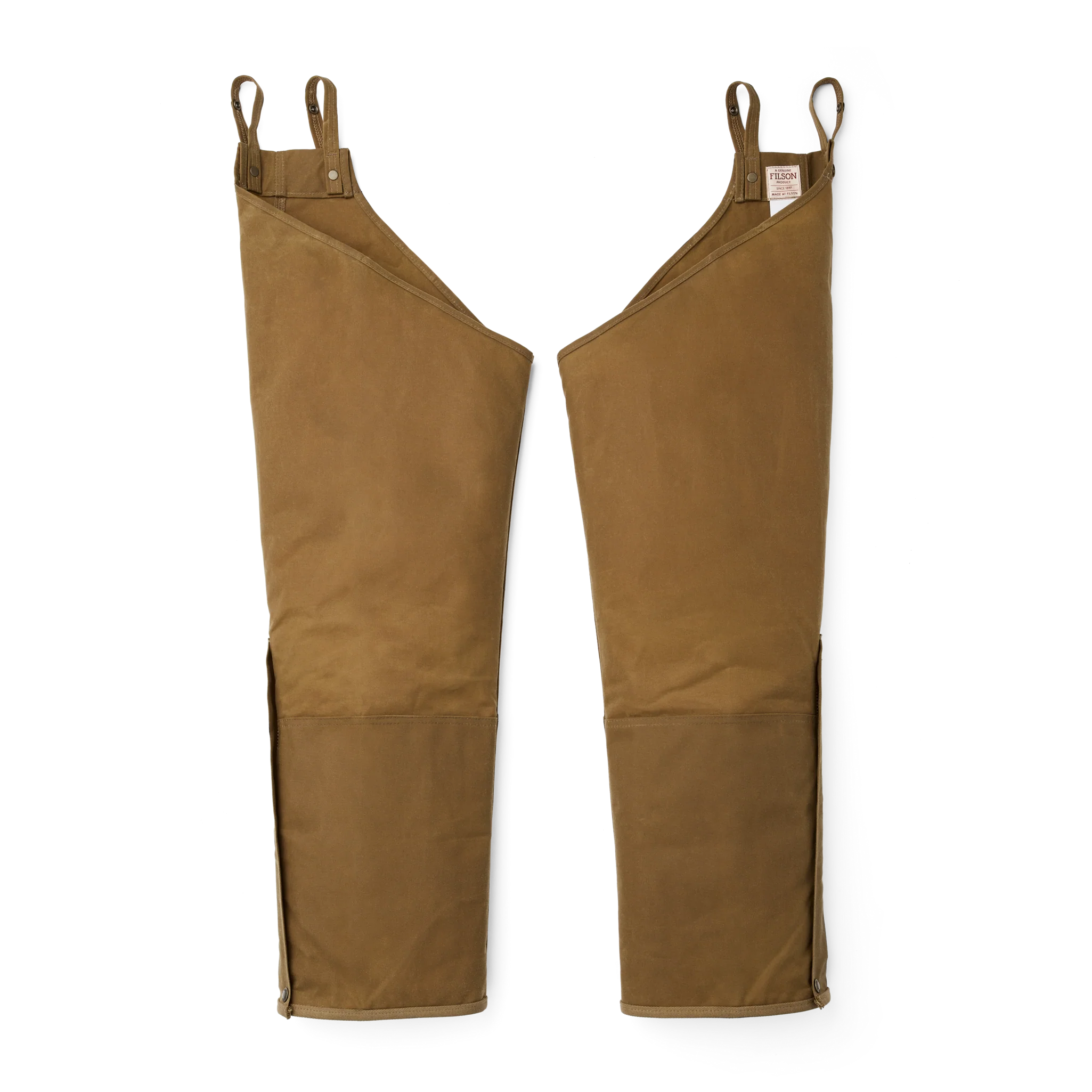 Double Tin Cloth Chaps With Zipper - FILSON OUTLET