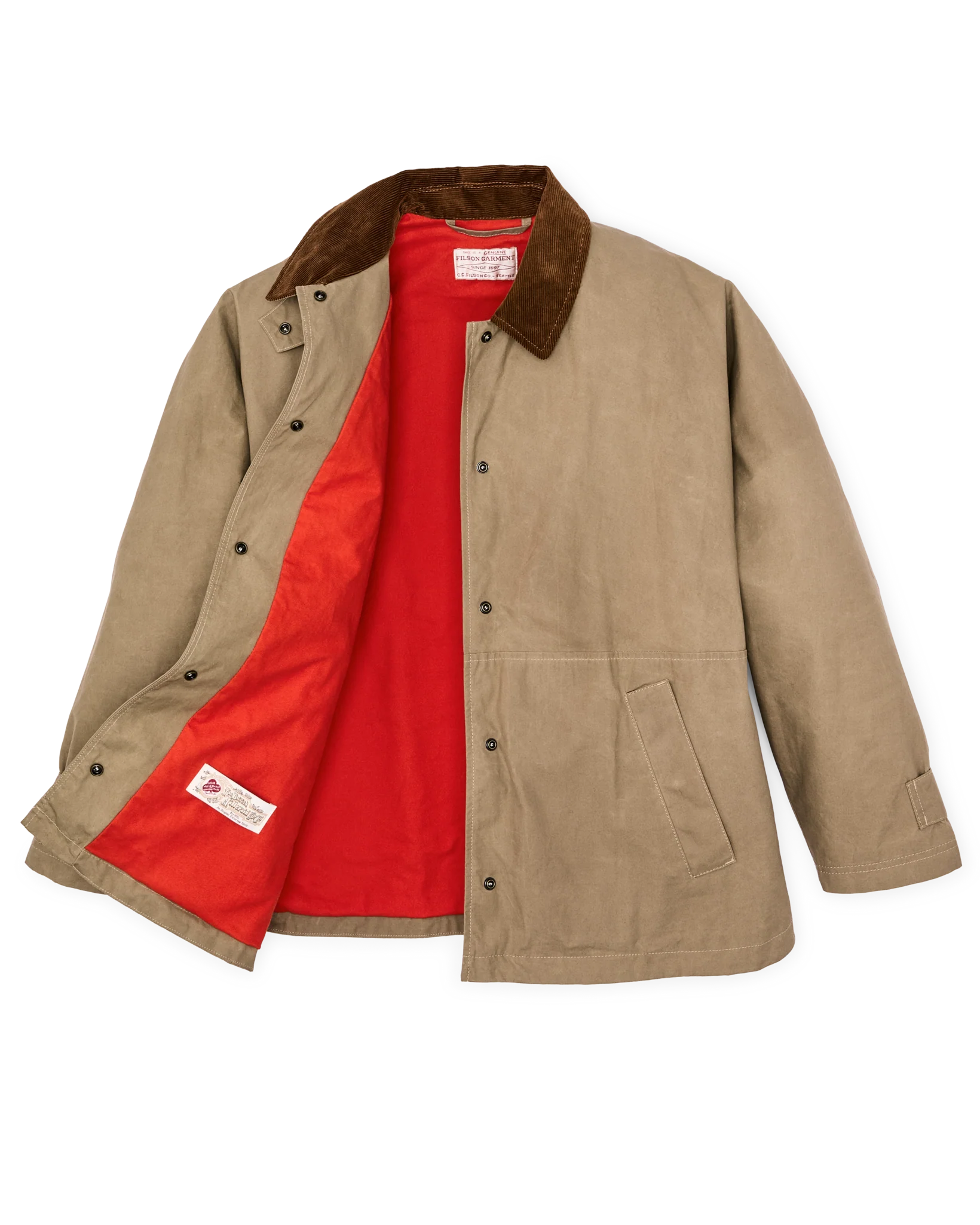 Women's Harbor Front Waxed Jacket - FILSON OUTLET