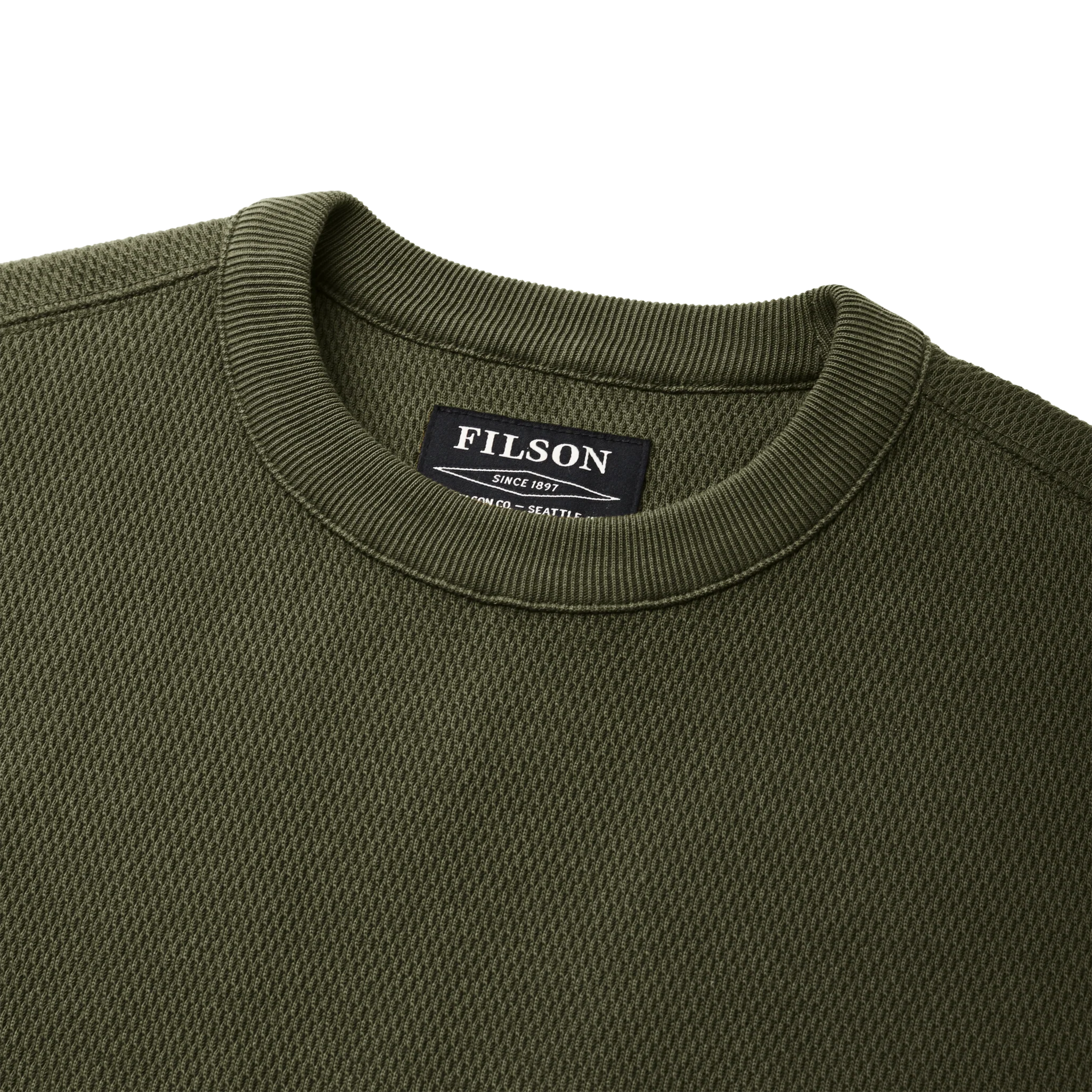 Waffle Knit Thermal Crewneck - FILSON OUTLET