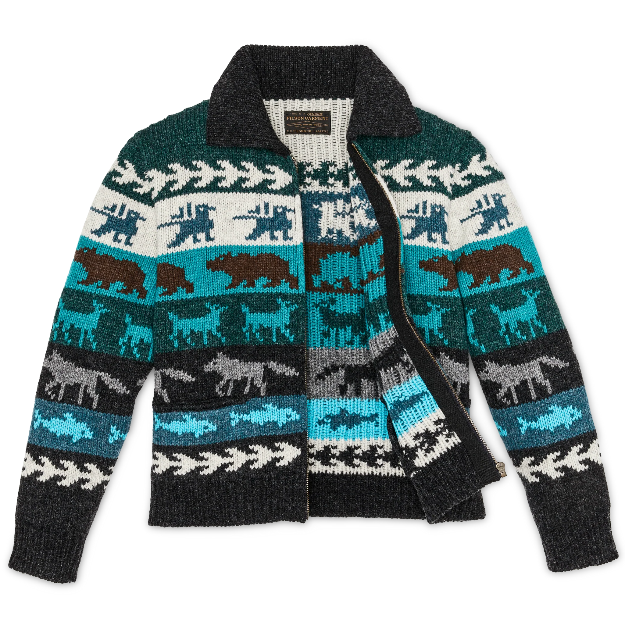 Women's Fair Isle Cardigan - FILSON OUTLET