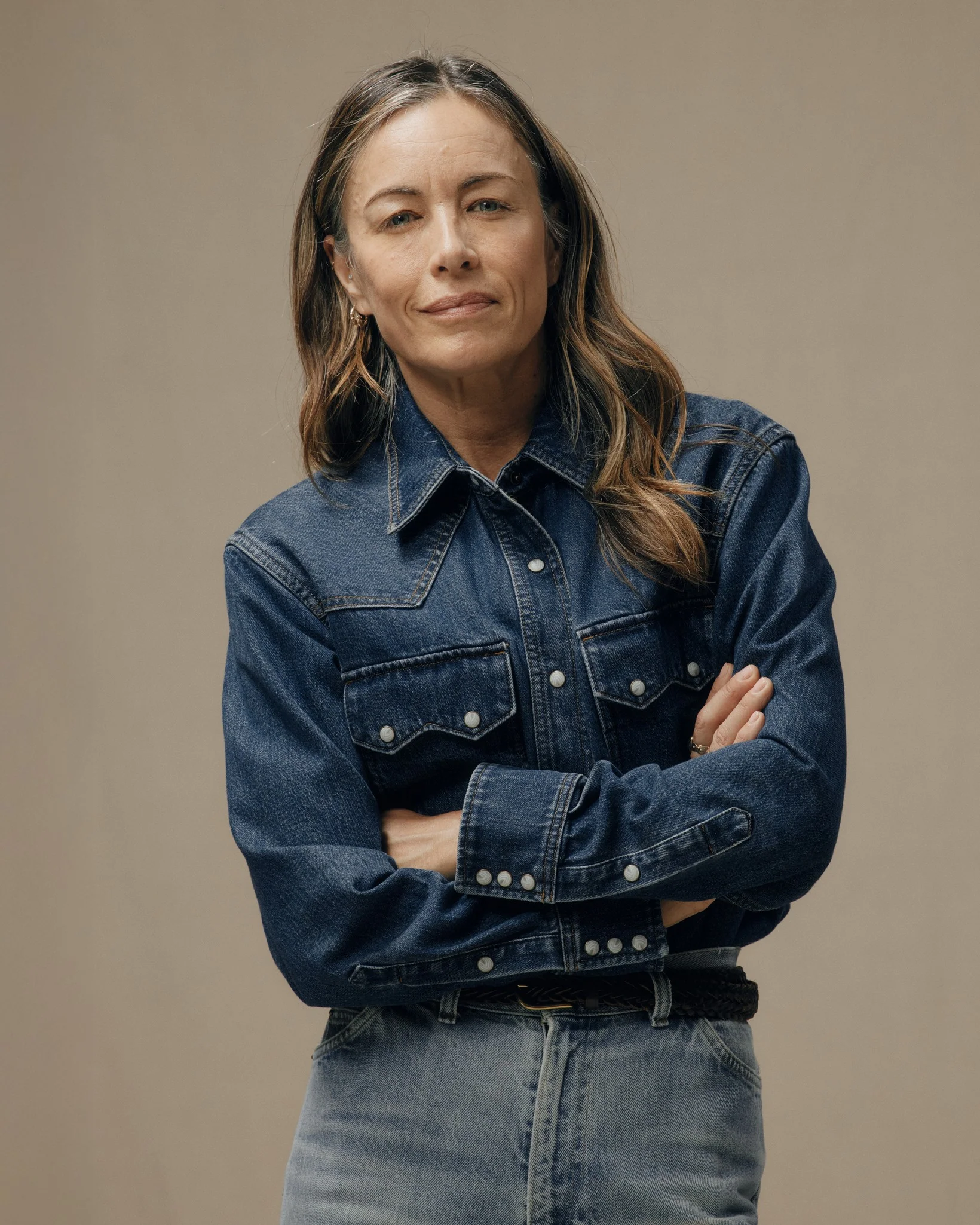 Women's Denim Western Shirt - FILSON OUTLET