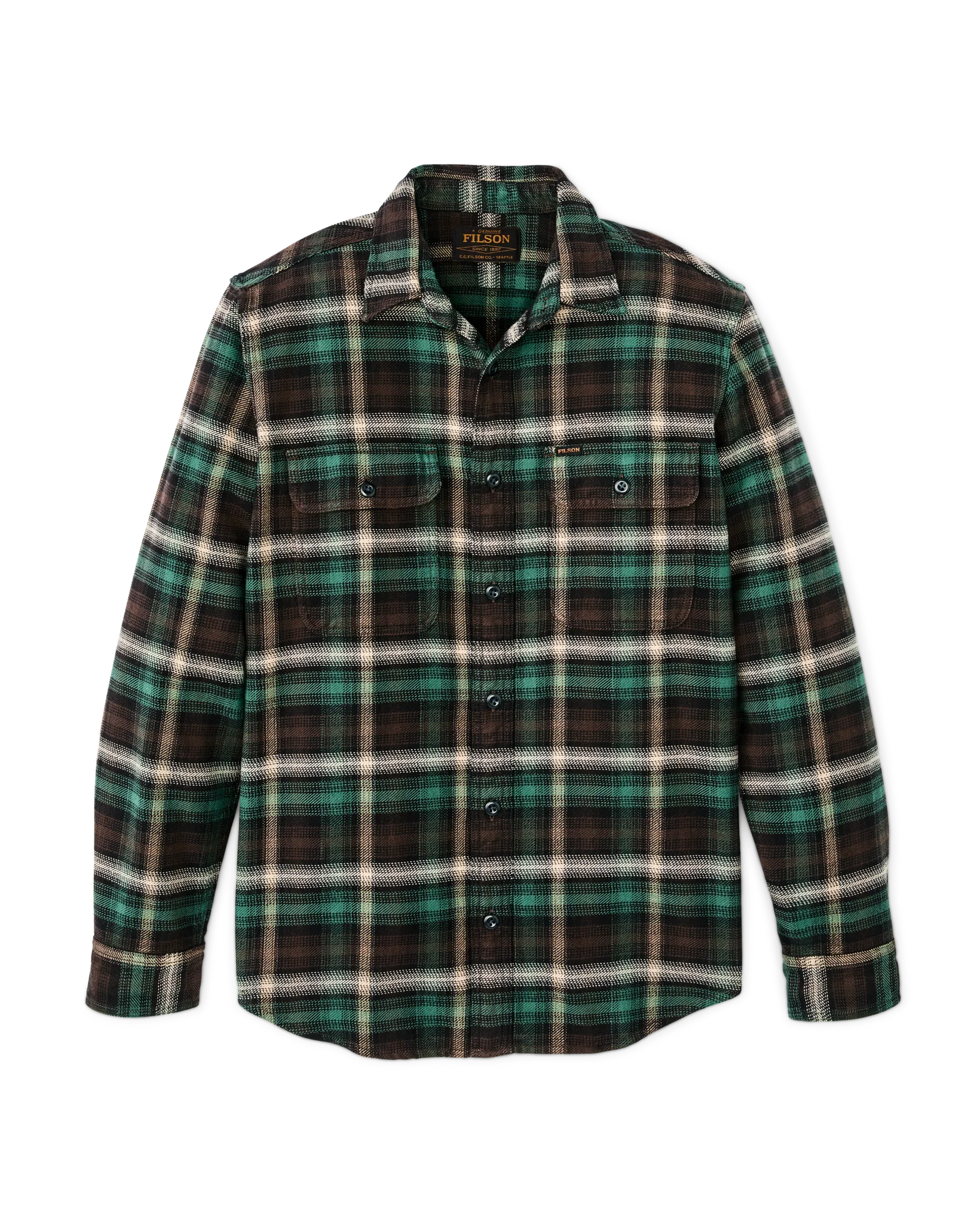 Vintage Flannel Work Shirt - FILSON OUTLET