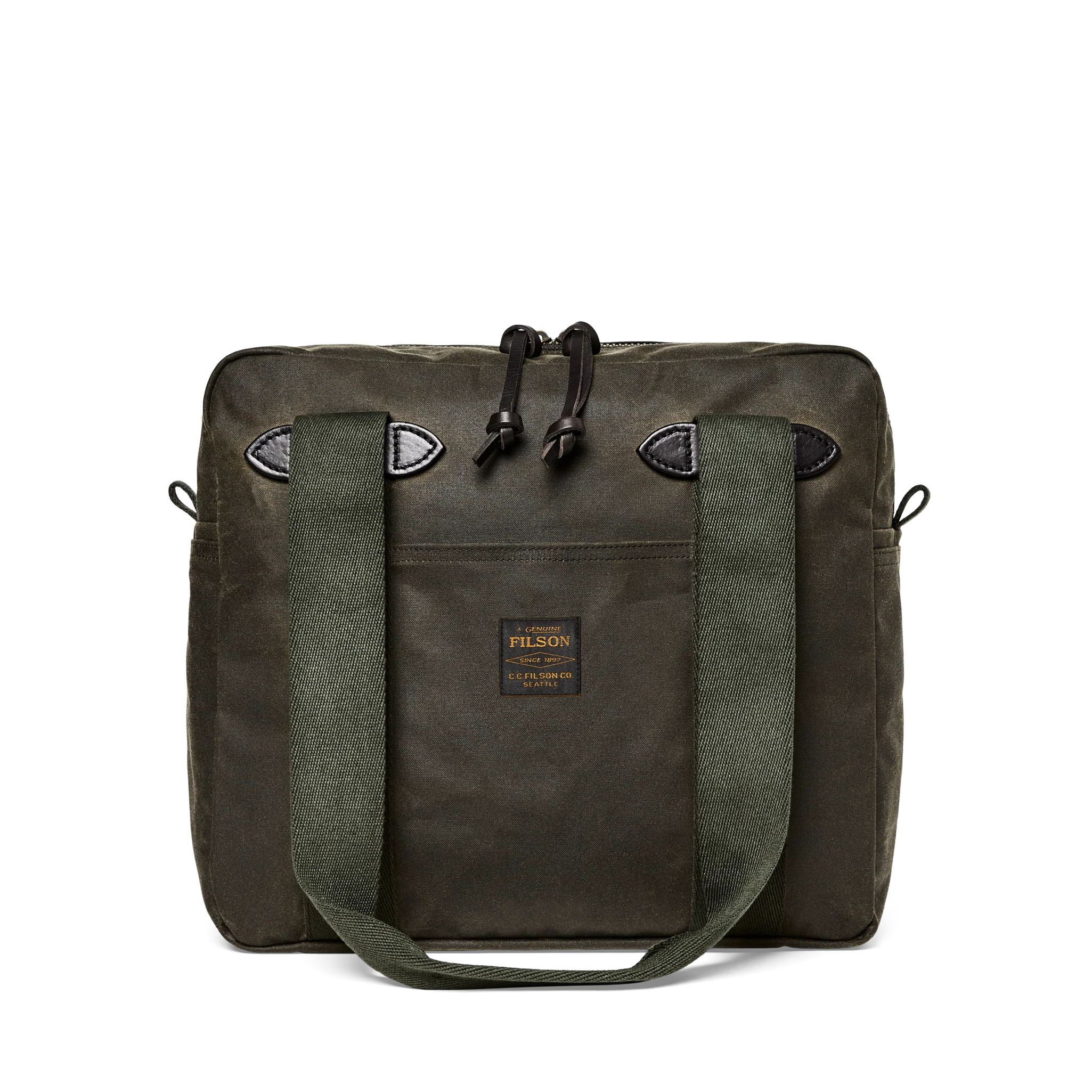 Tin Cloth Zipper Tote Bag - FILSON OUTLET