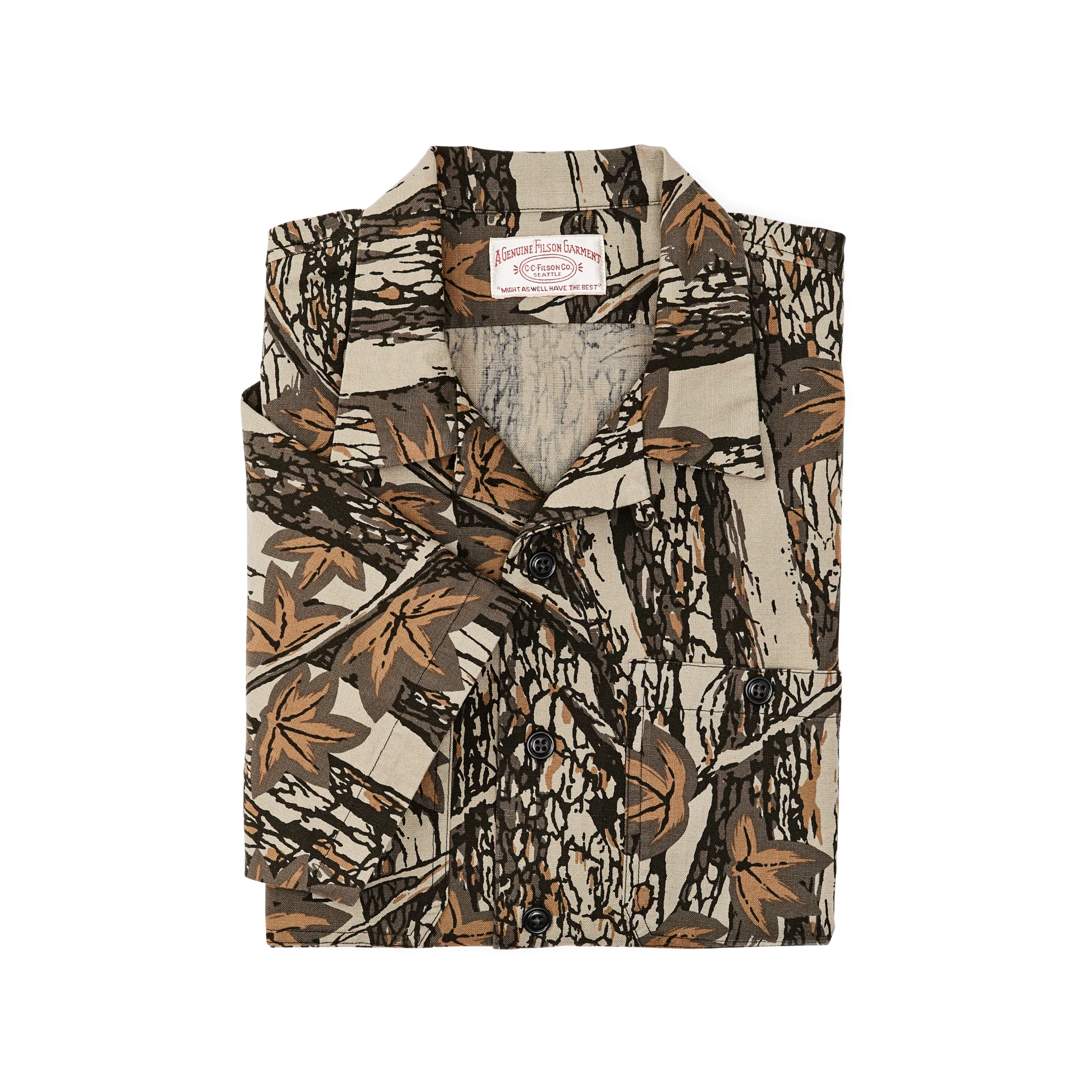 Rustic Short Sleeve Camp Shirt - FILSON OUTLET