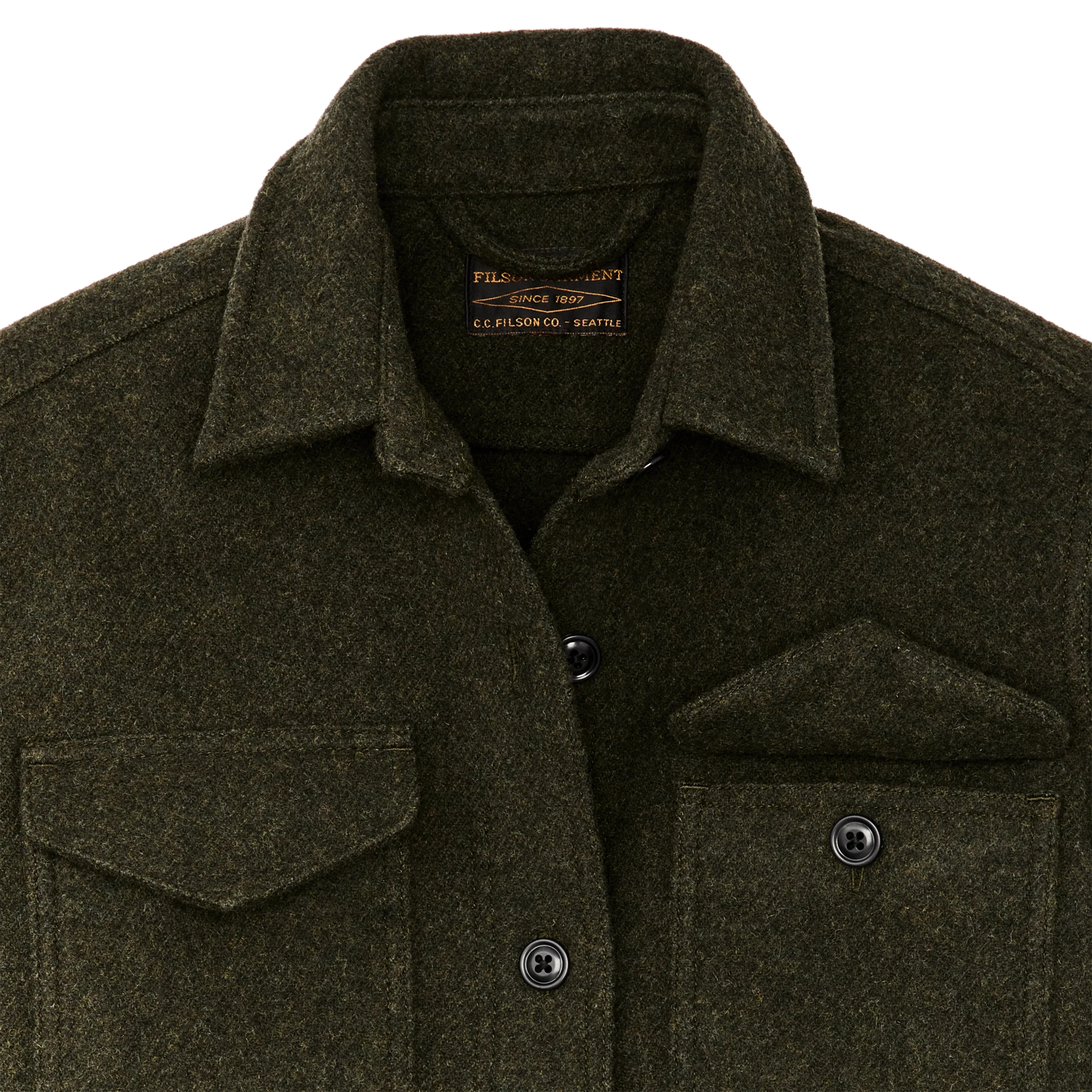 Women's Seattle Wool Jac-shirt - FILSON OUTLET